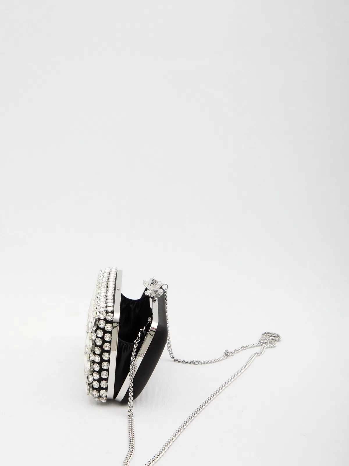 Self-Portrait Clutch With Crystals
