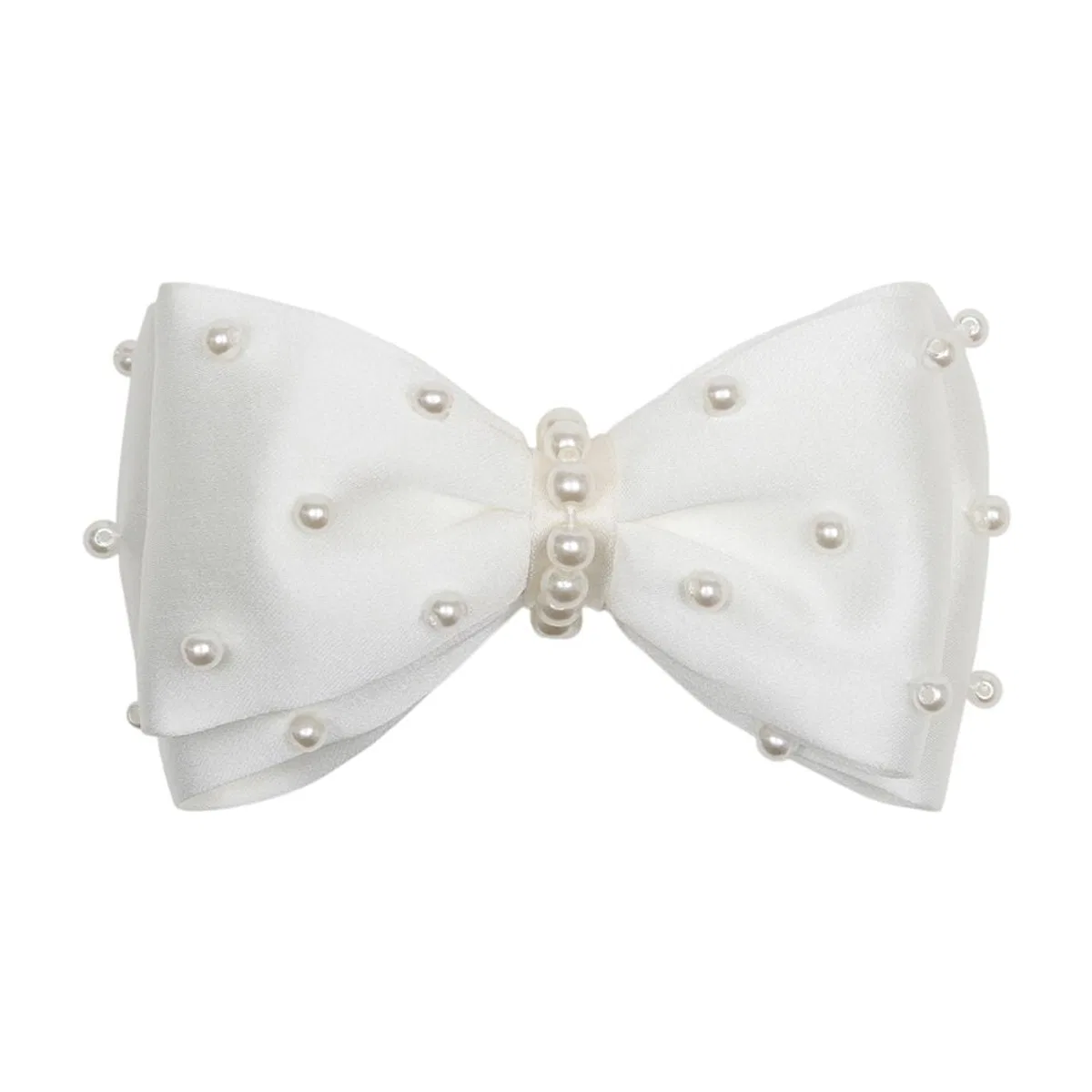 Self-Portrait Pearl Bow Hair Clips