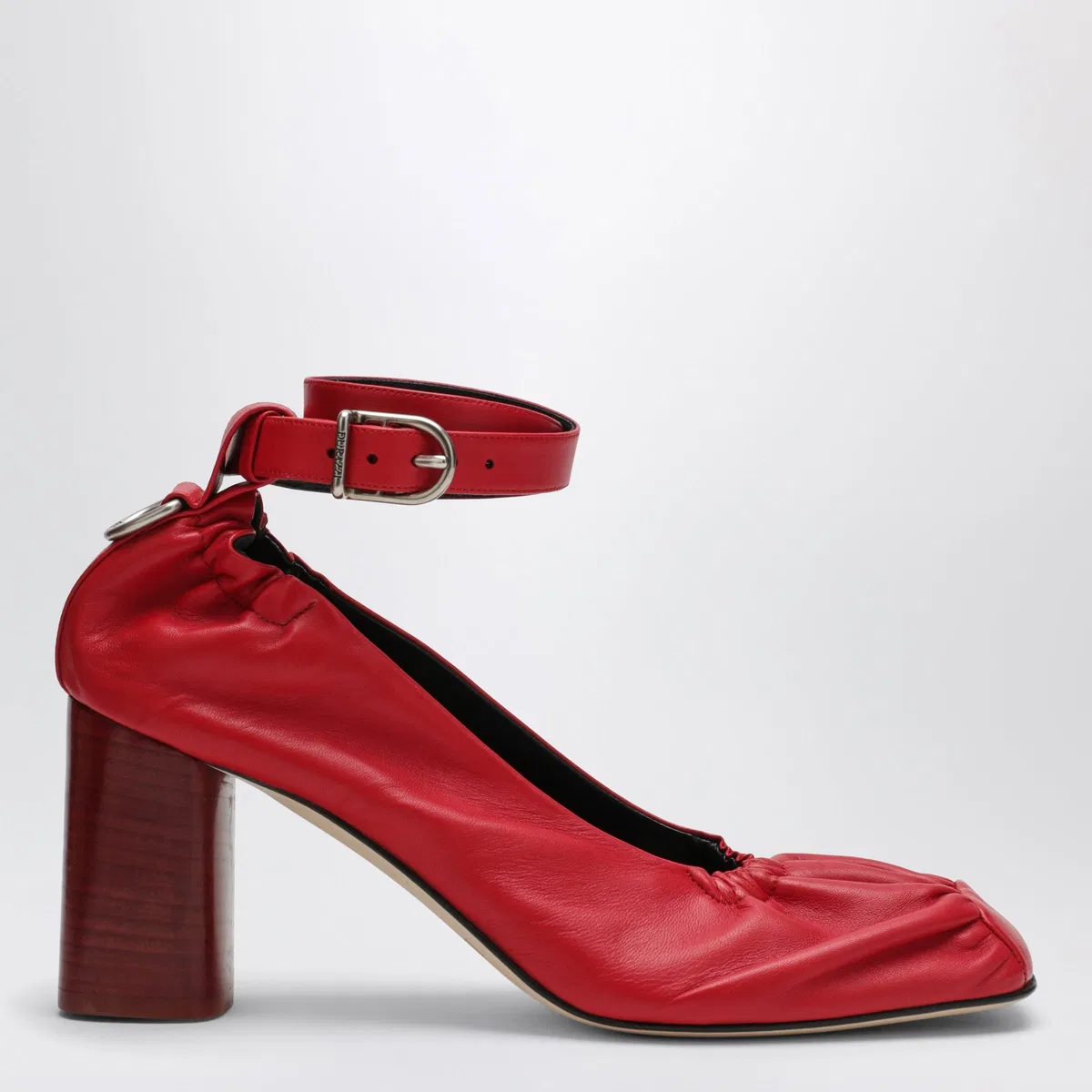 Durazzi Milano Red Décolleté With Dring Logo