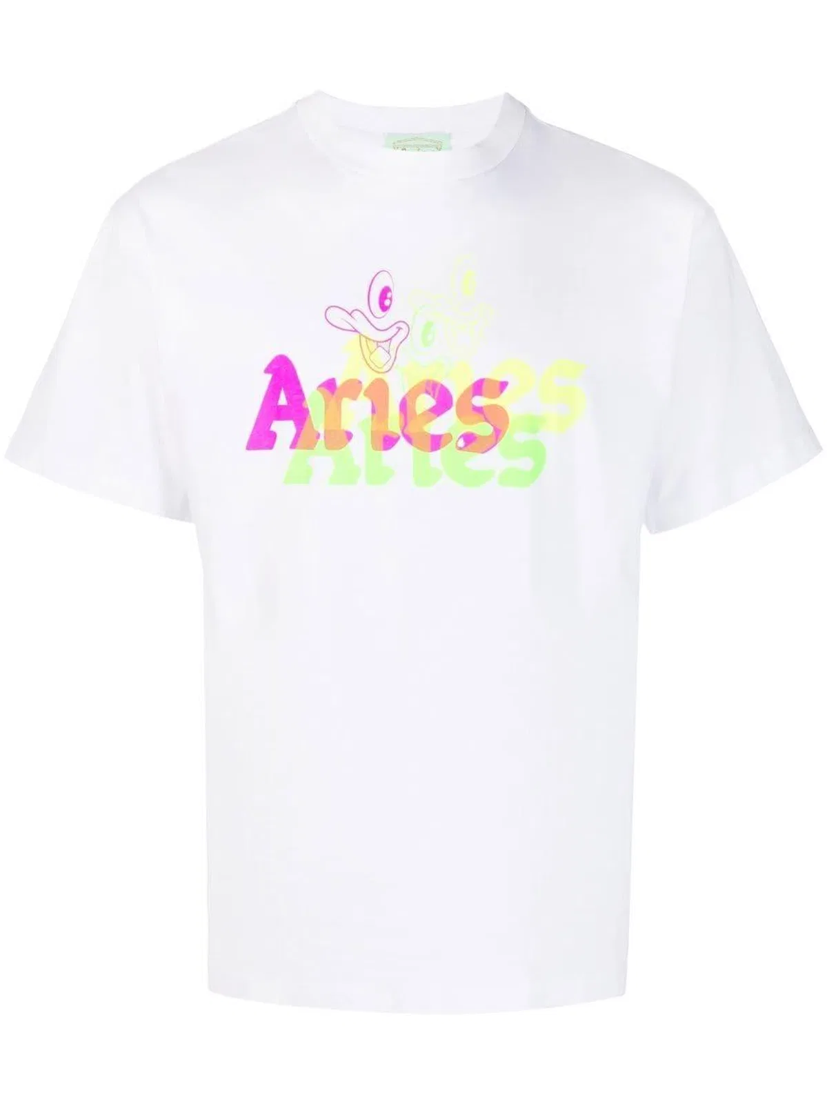 Aries Trippy Aye Duck T Shirt