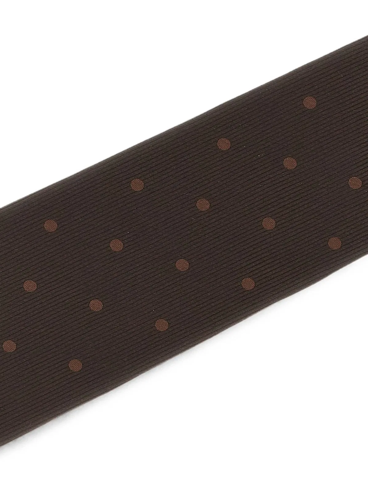 Tom Ford Brown Polka Dot Tie