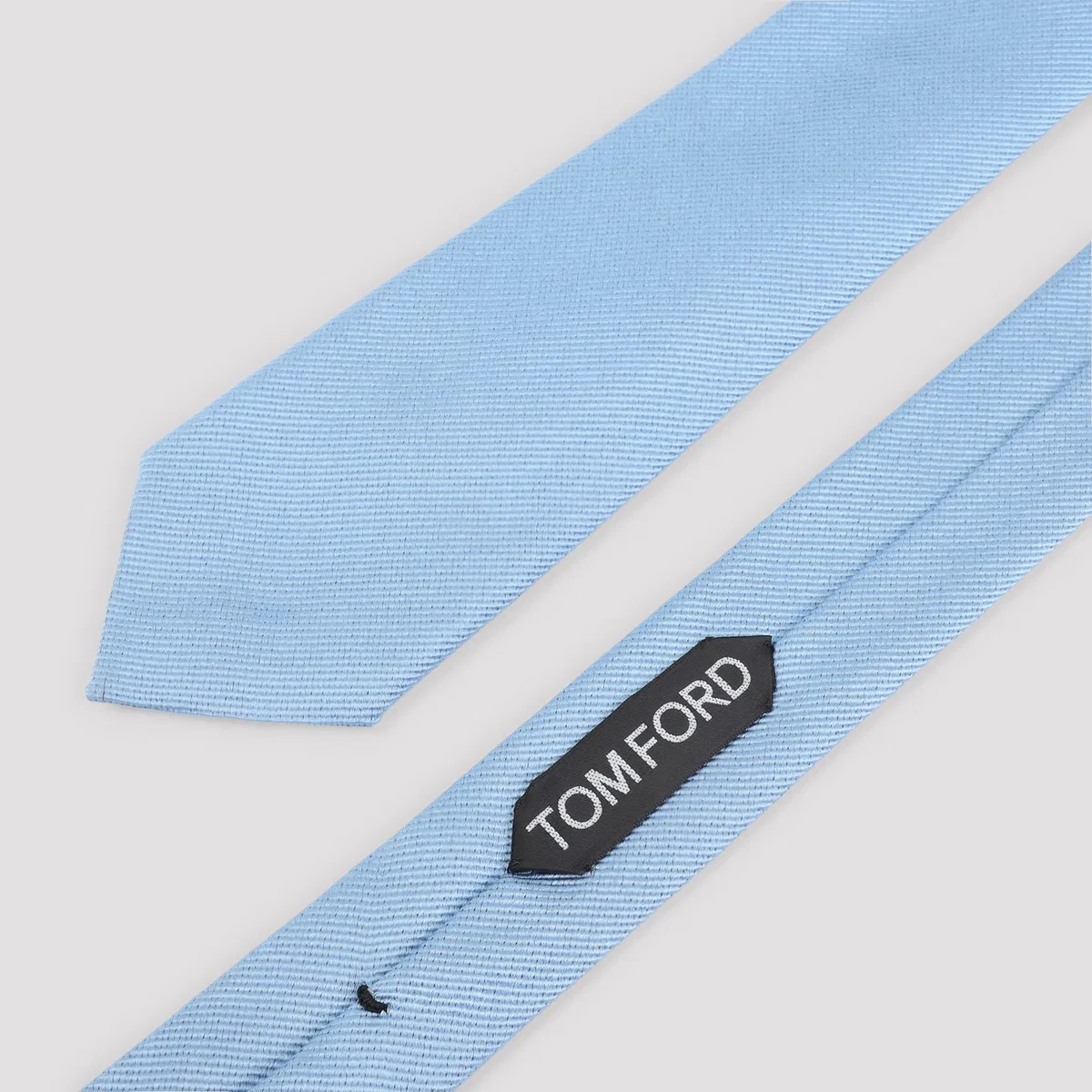 Tom Ford Baby Blue Solid Tie