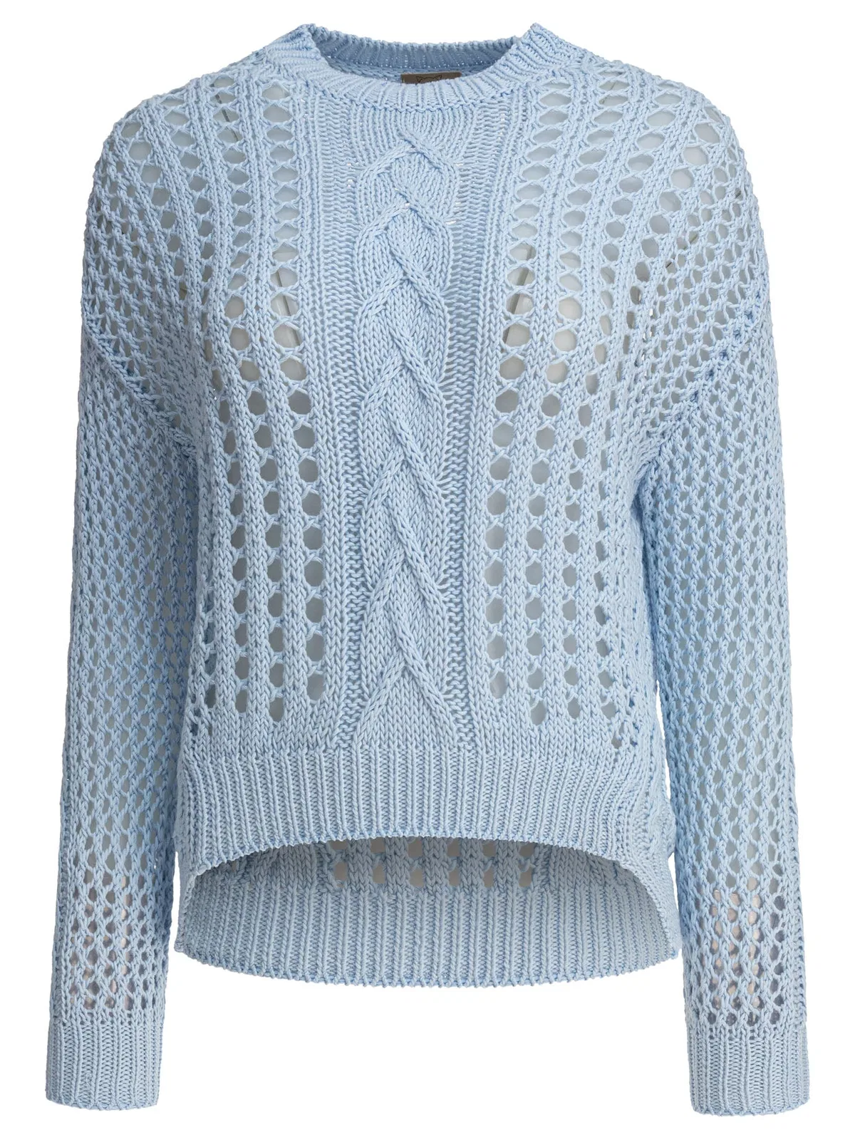 Rakki' Rakki Cotton Light Blue Knitwear