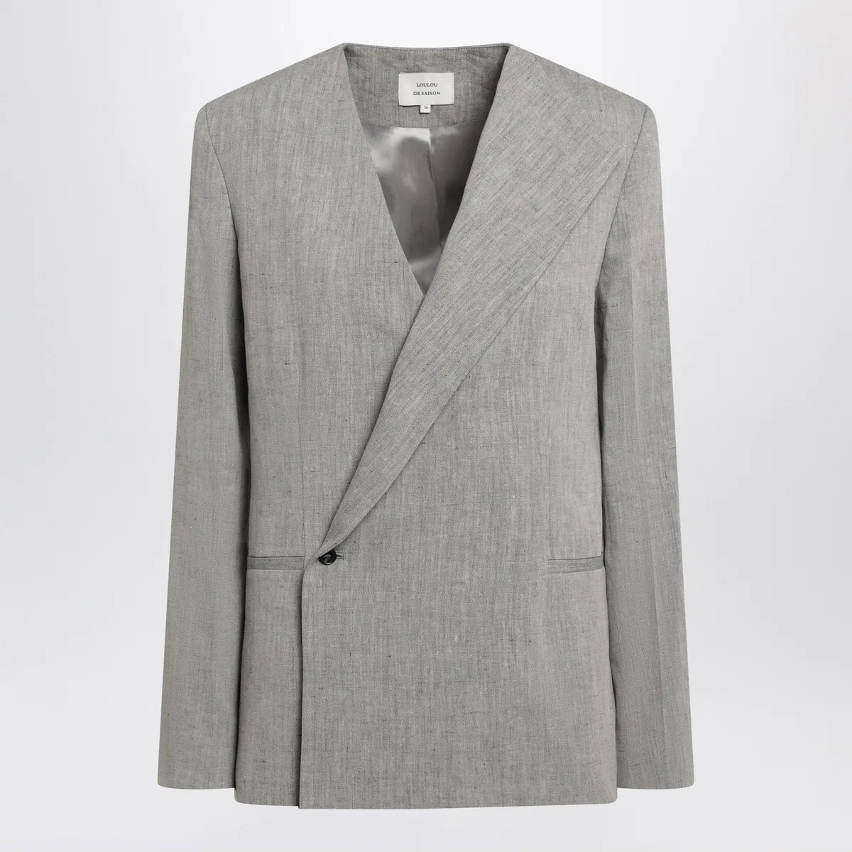 Loulou De Saison Suna Tailored Jacket With An Asymmetric 