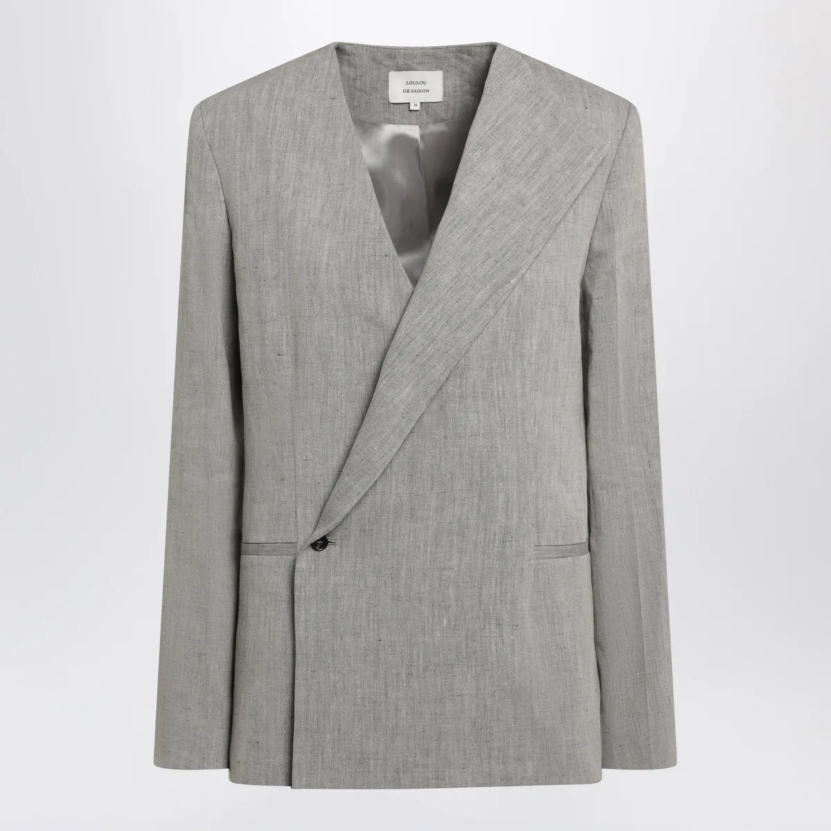 Loulou De Saison Suna Tailored Jacket With An Asymmetric 