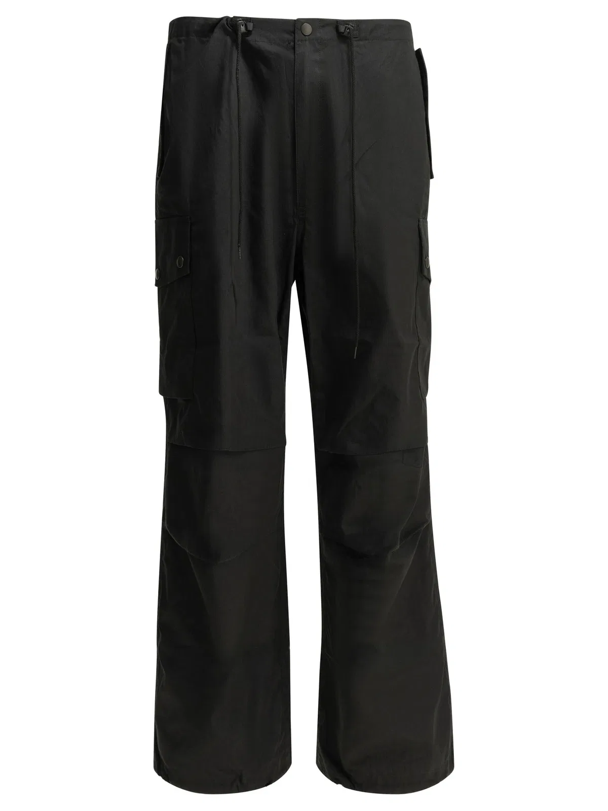 Needles Field Black Cotton Nylon Cargo Pants