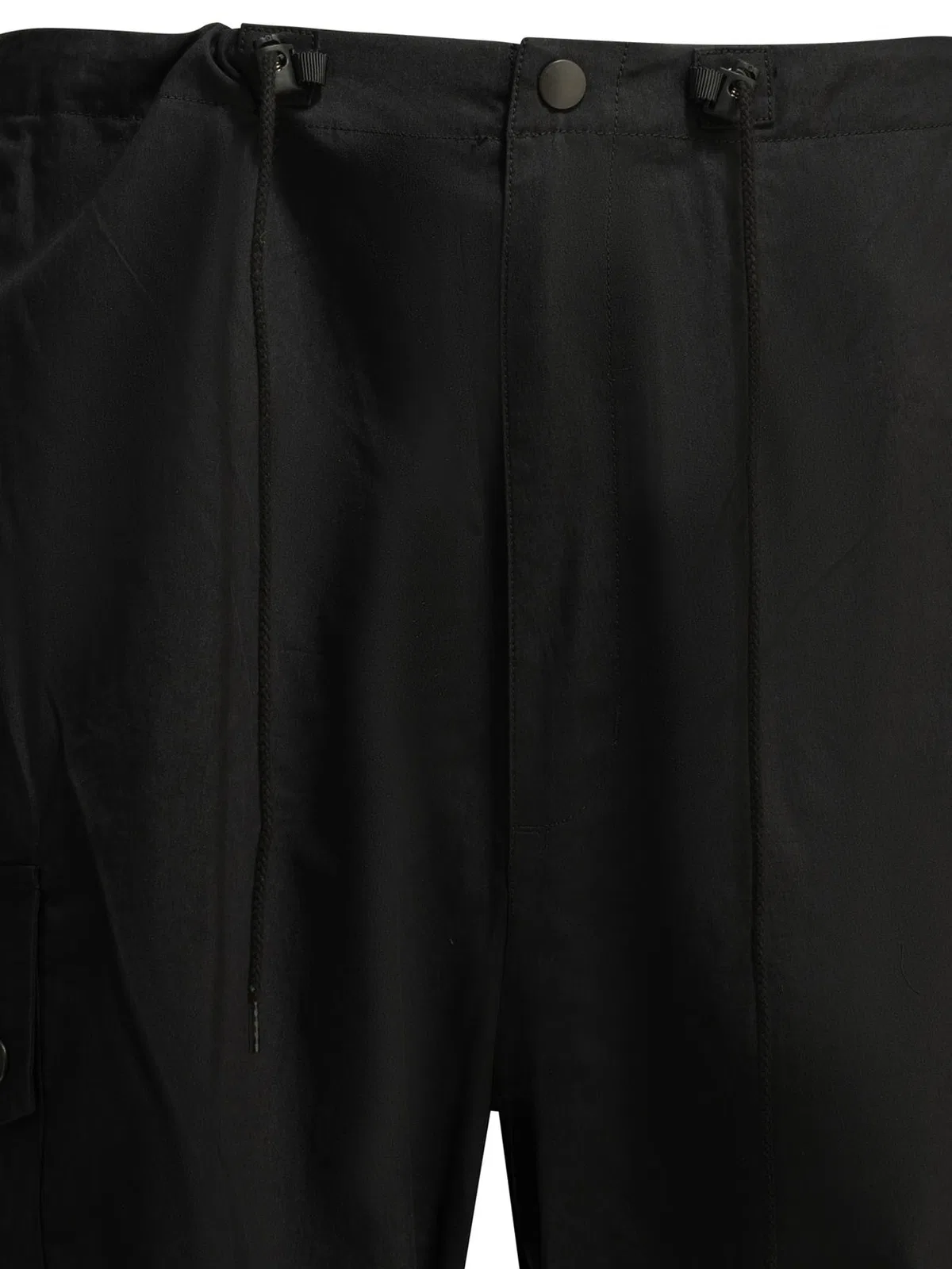 Needles Field Black Cotton Nylon Cargo Pants
