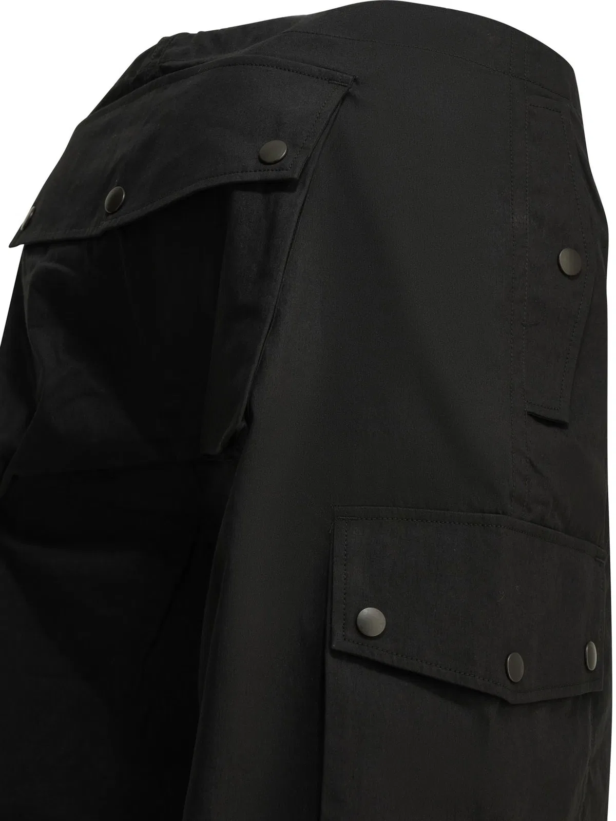 Needles Field Black Cotton Nylon Cargo Pants