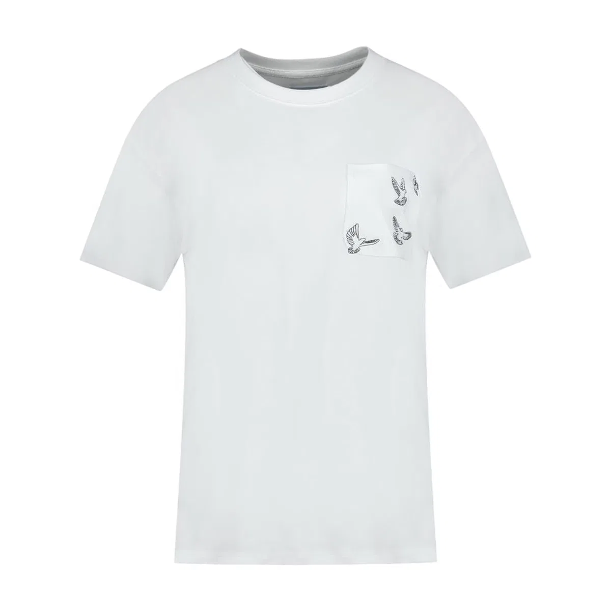 3Paradis Doves Pocket T-Shirt