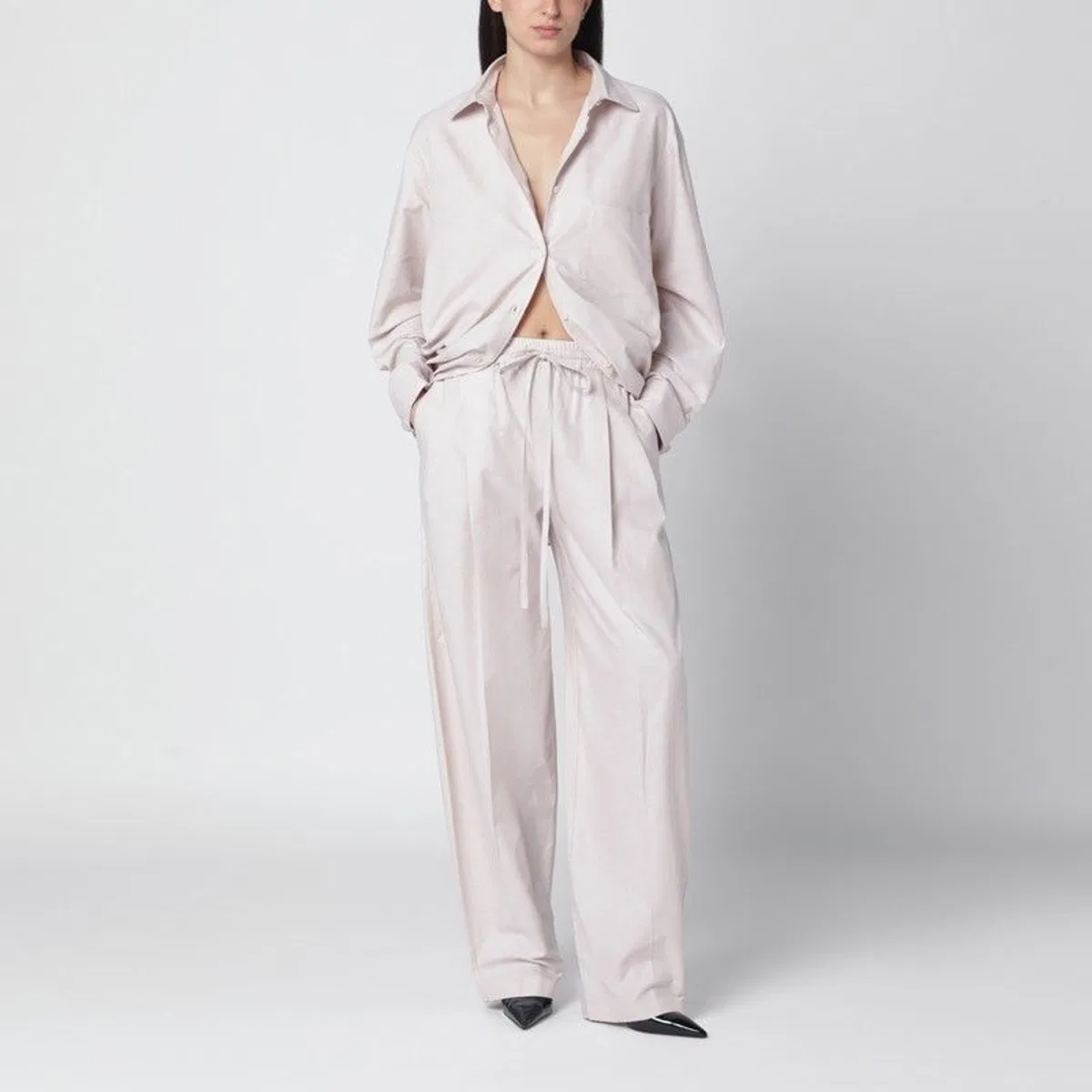 The Andamane Ivory Wendela Oversized Suit