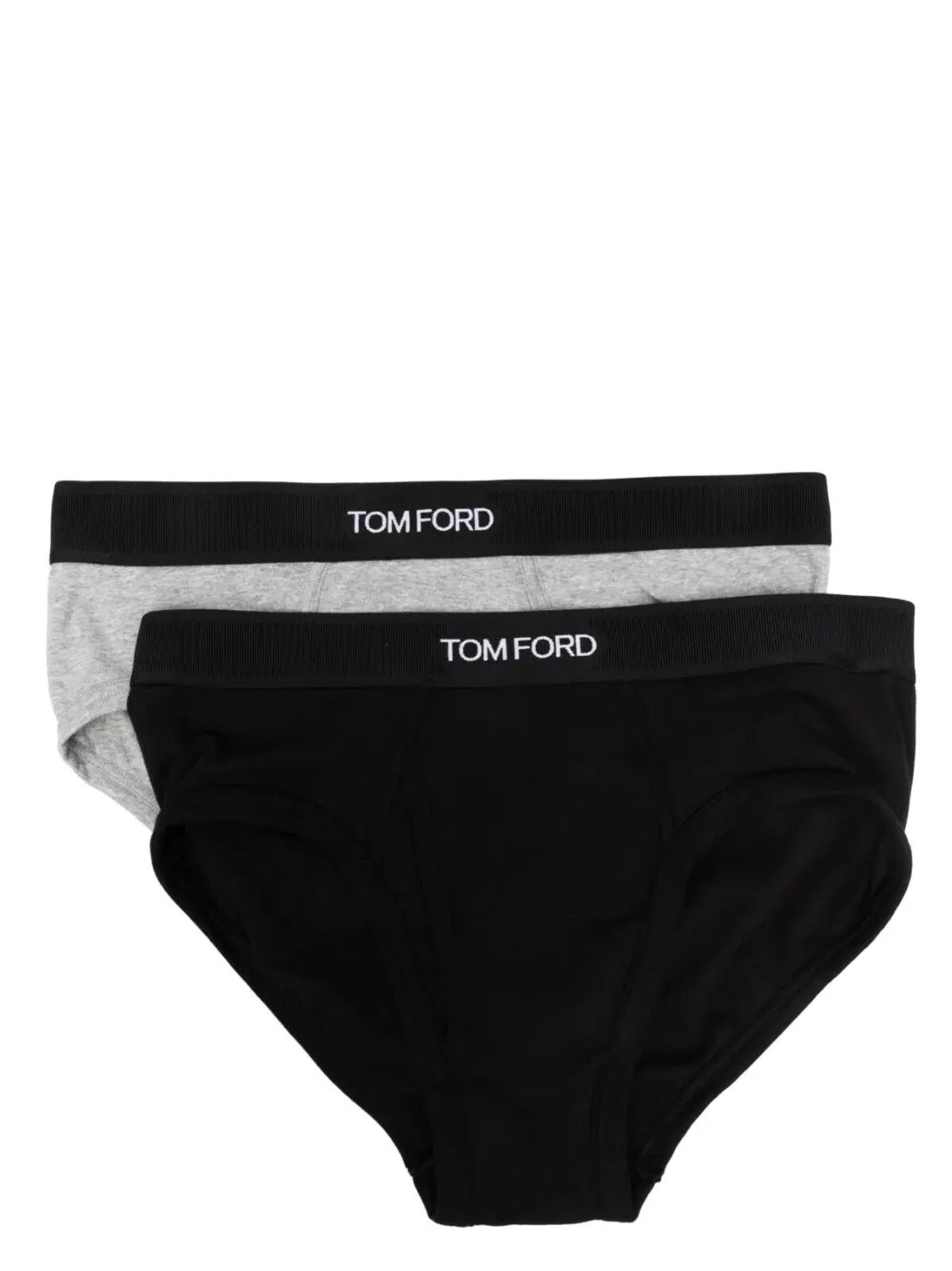 Tom Ford Set Of 2 Logo-Waistband Cotton Briefs
