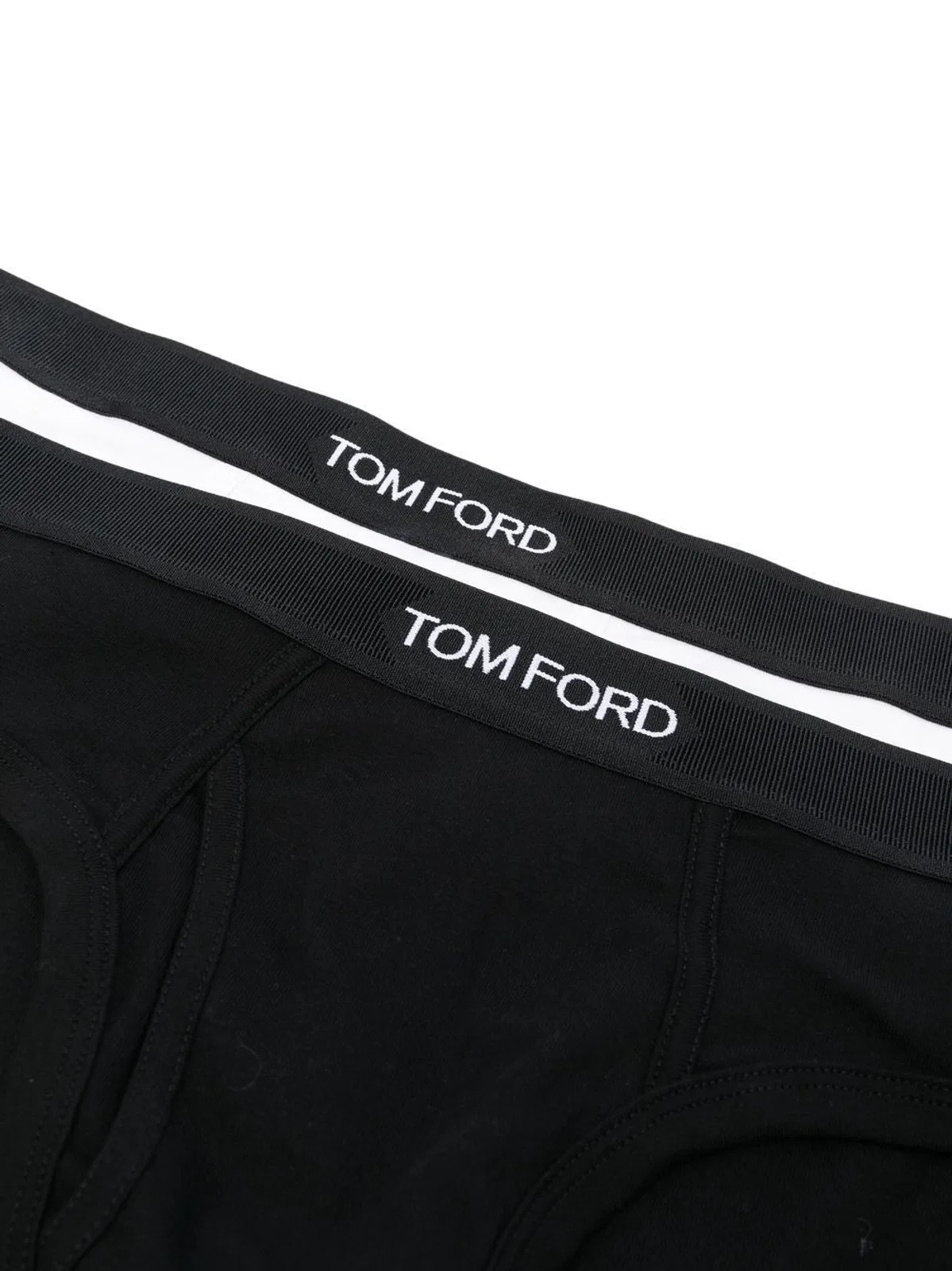 Tom Ford Logo-Waistband Cotton Briefs Two Pack