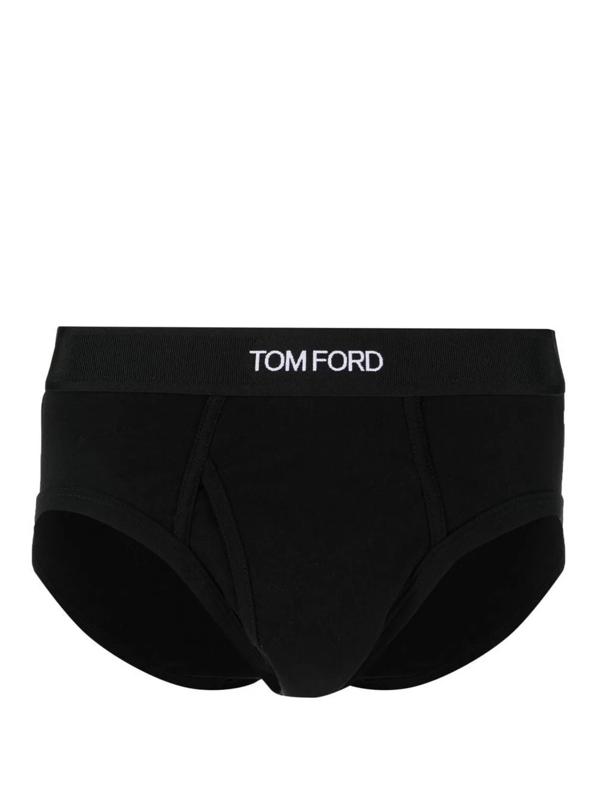 Tom Ford Logo-Waistband Cotton Briefs Two Pack