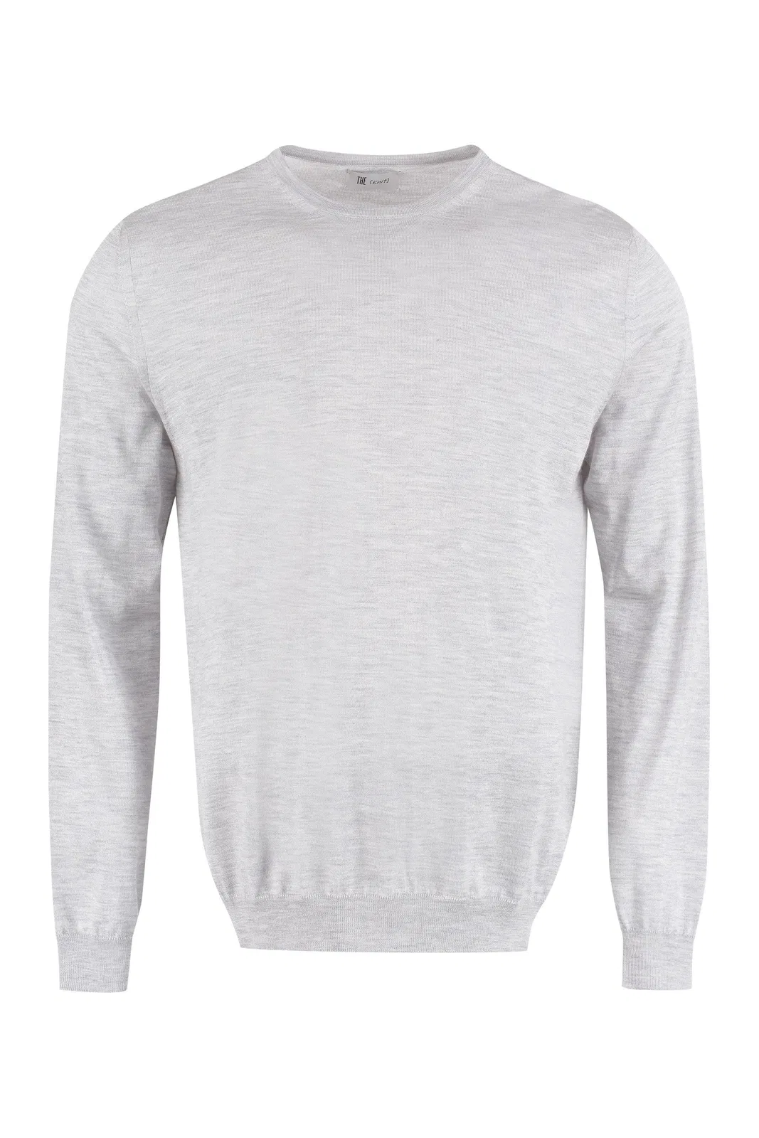 The (Alphabet) The (Knit) - Fine Knit Crew-Neck Sweater