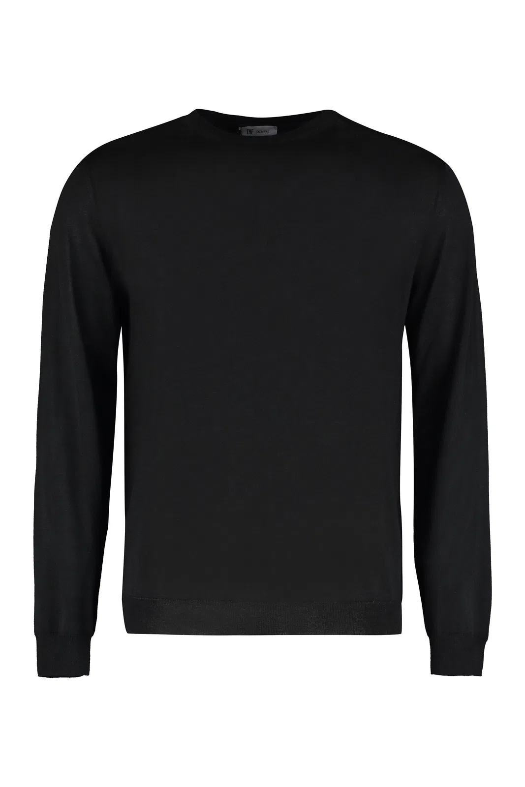 The (Alphabet) The (Knit) - Fine Knit Crew-Neck Sweater