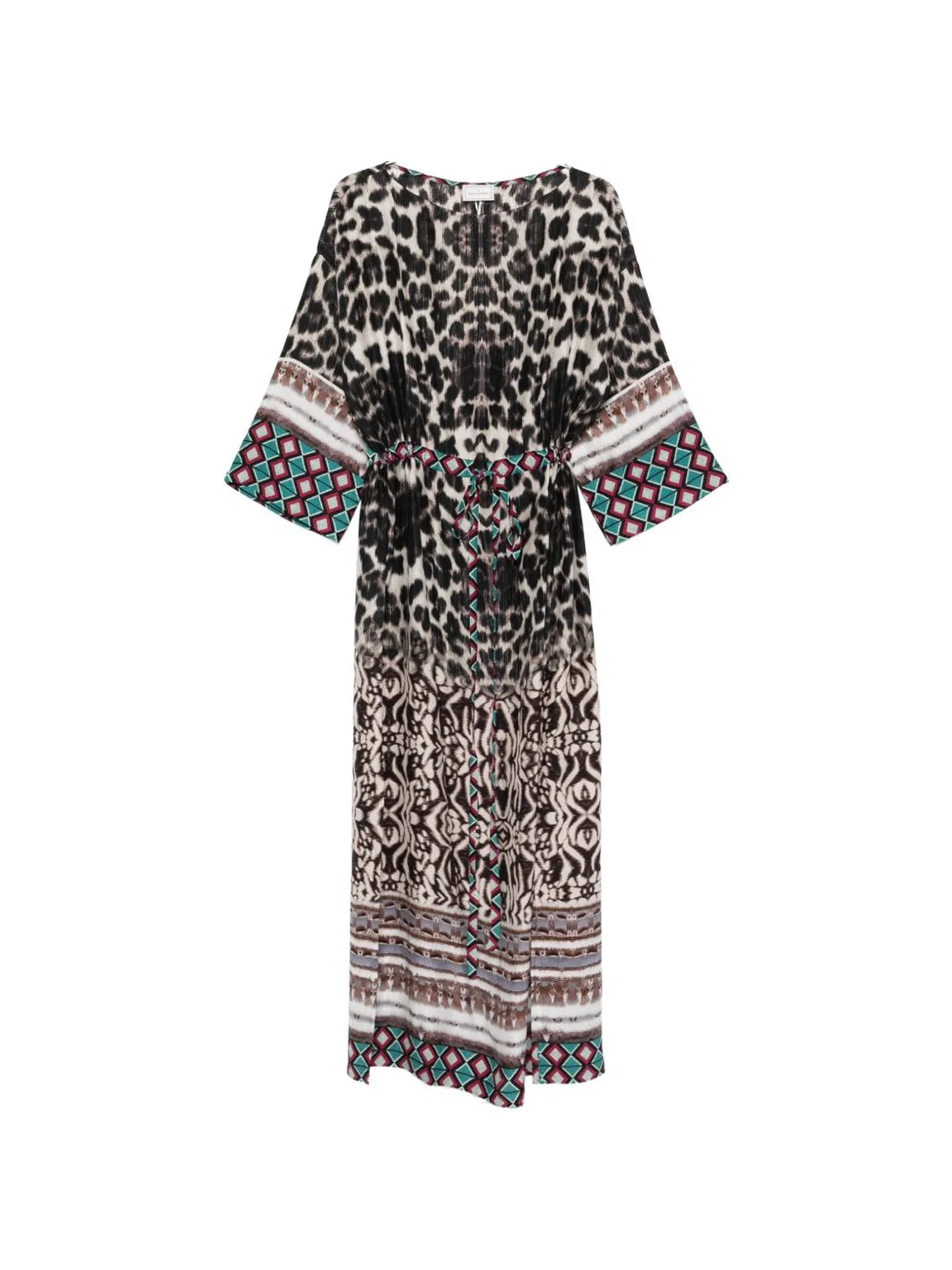 Pierre Louis Mascia Printed Silk Dress
