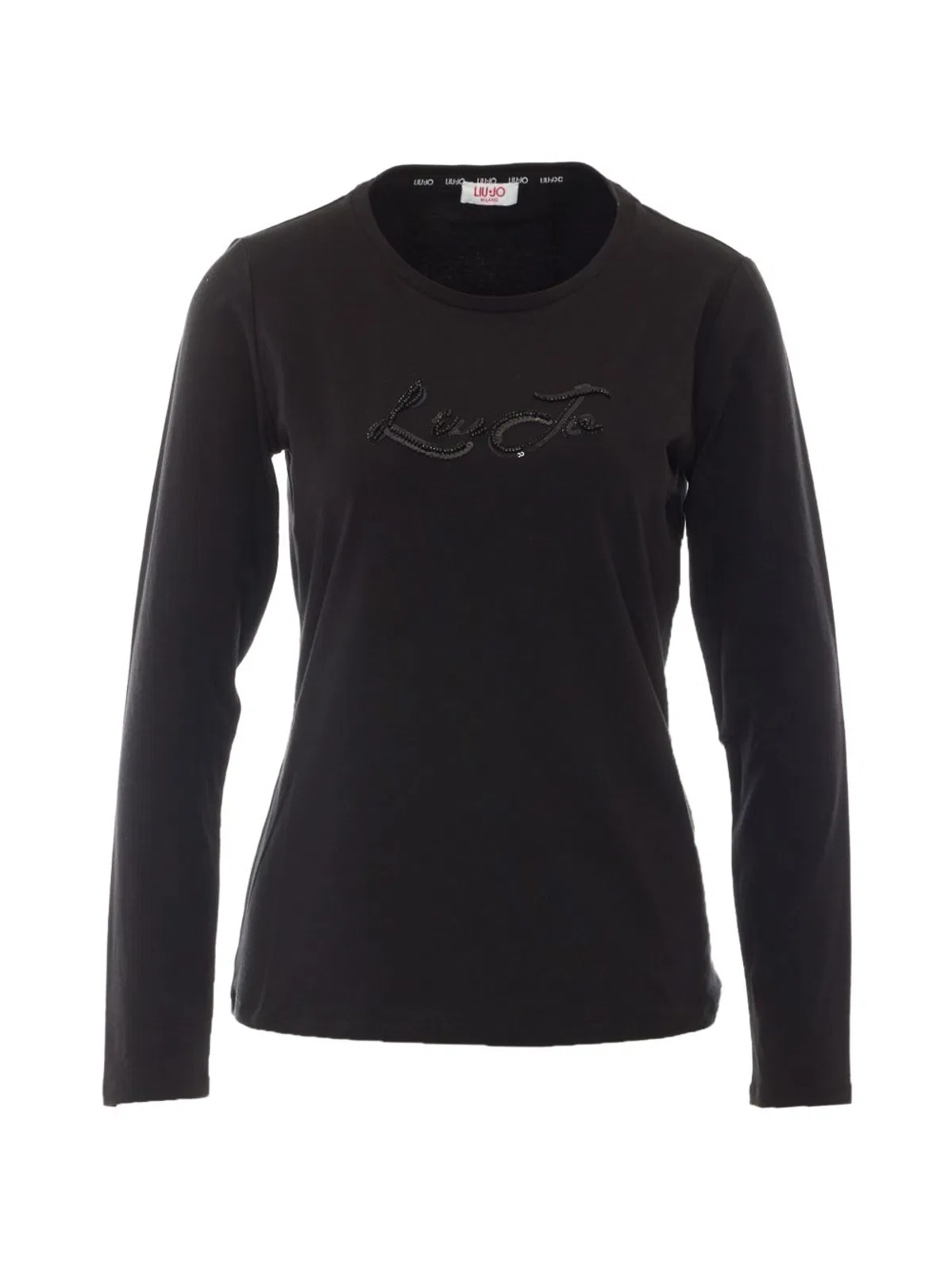 Liu Jo Black Cotton Tee Shirt