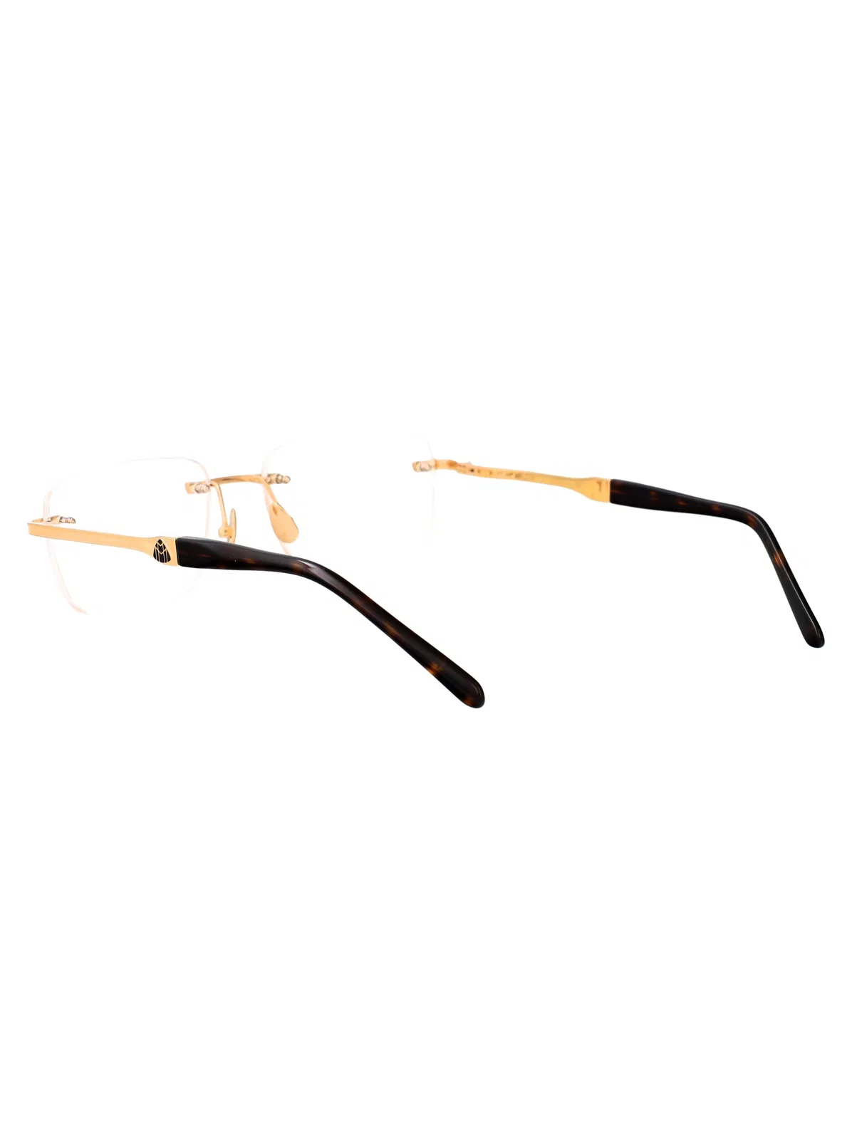 Maybach Eyewear Champagne Gold Plated Titanium Glasses