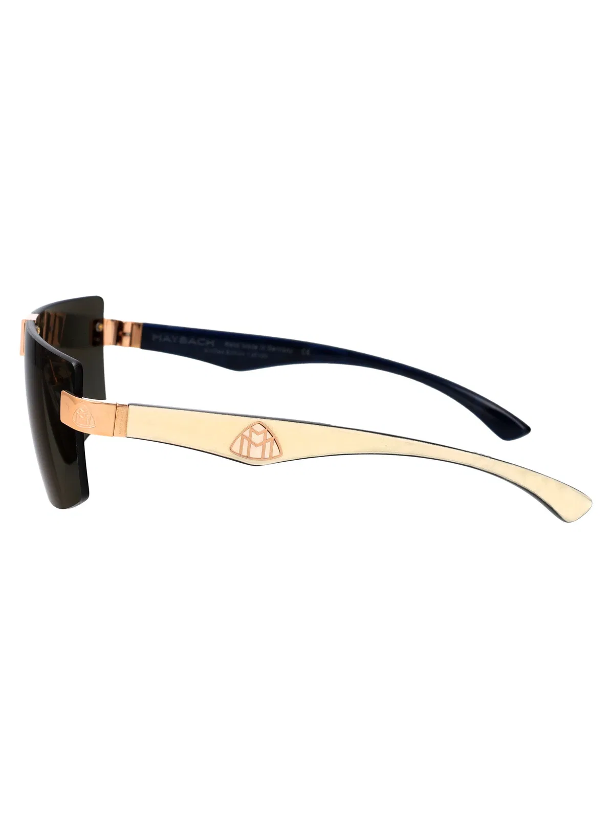 Maybach Eyewear Gold Black Titanium+Horn Sunglasses