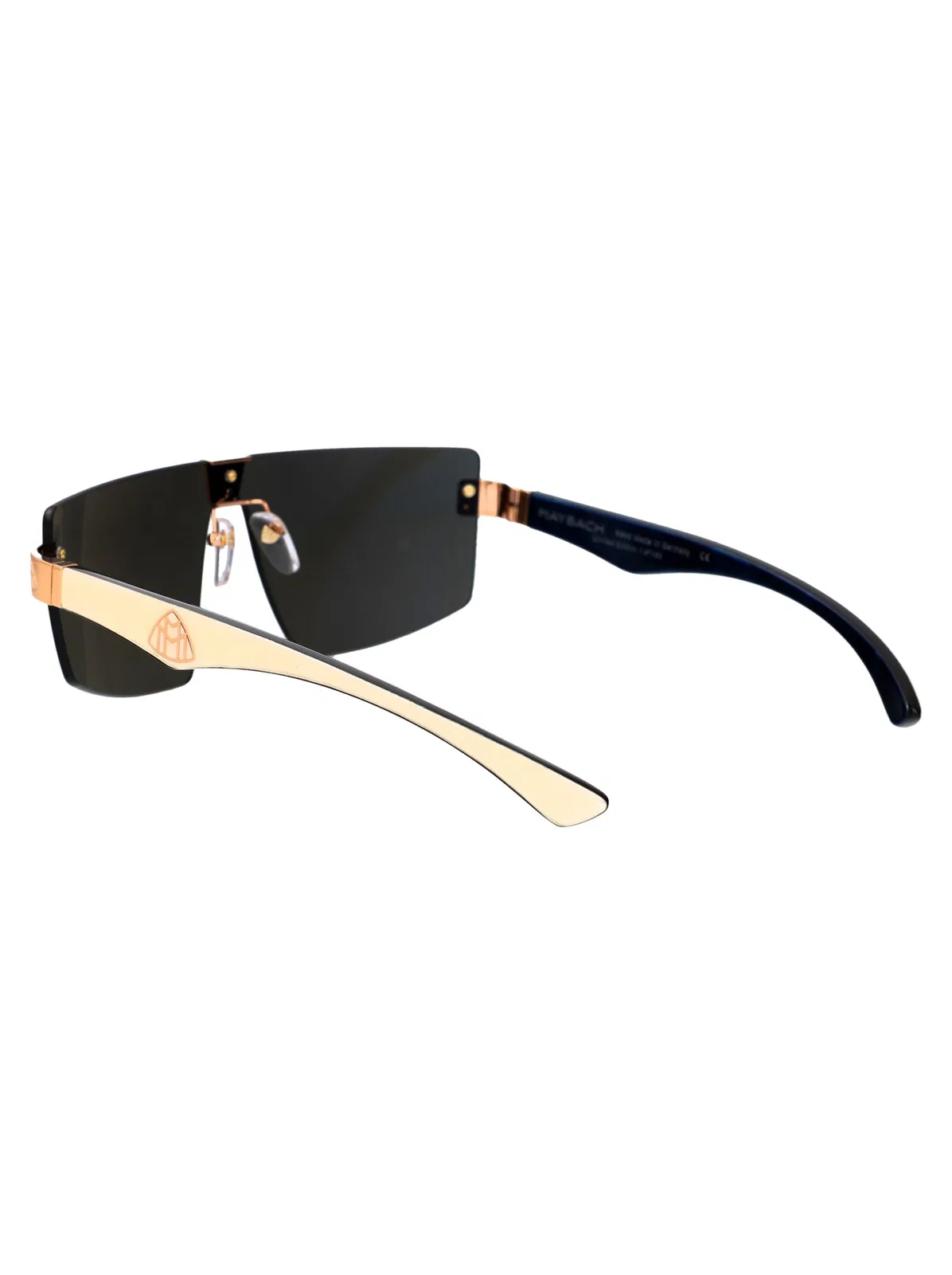 Maybach Eyewear Gold Black Titanium+Horn Sunglasses