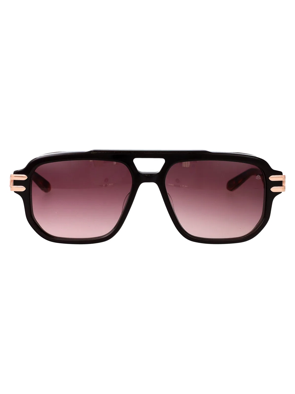 Maybach Eyewear Rose Gold Plated Dark Brown Titanium Sun