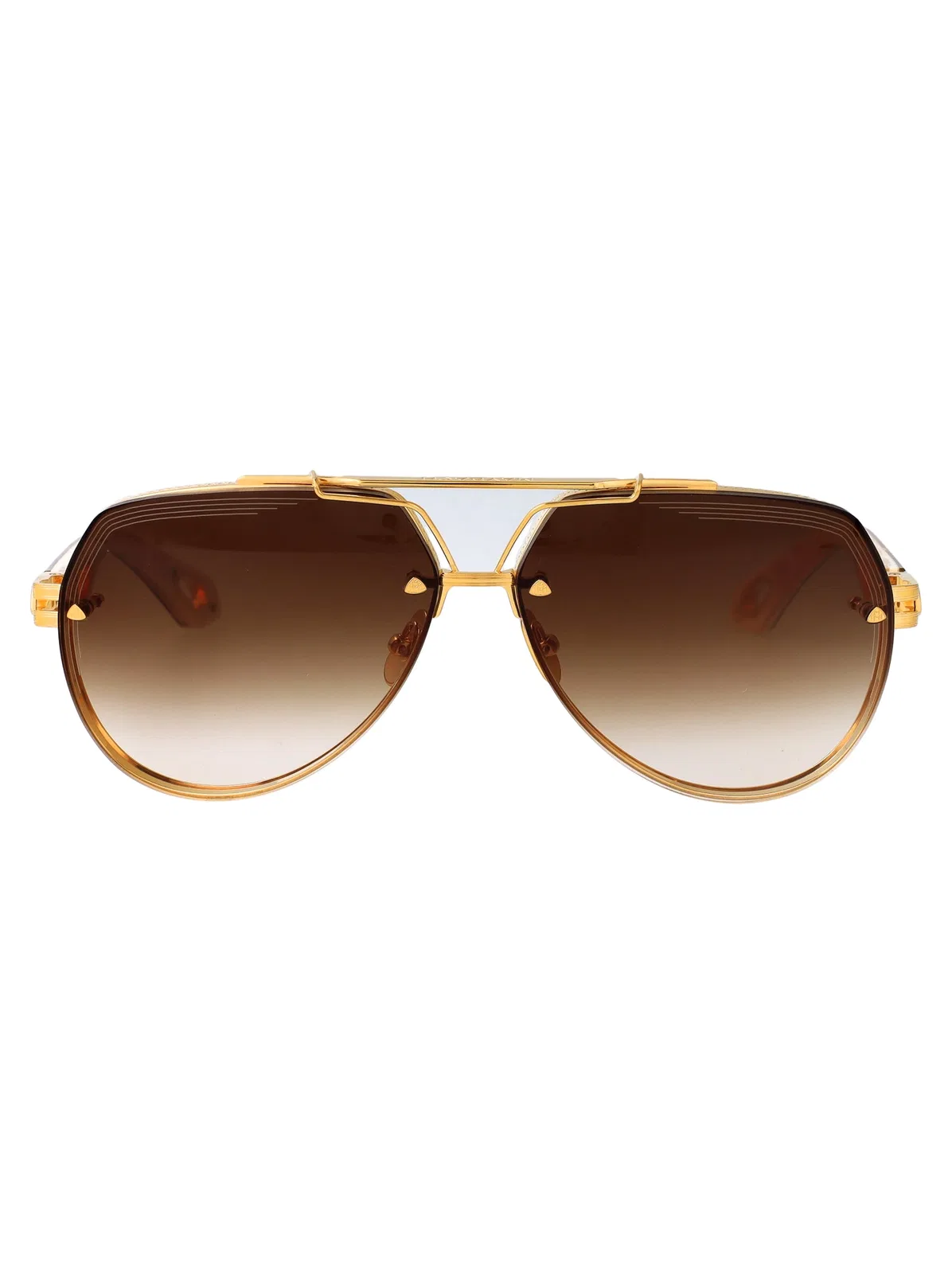 Maybach Eyewear Gold Plated Titanium Sunglasses