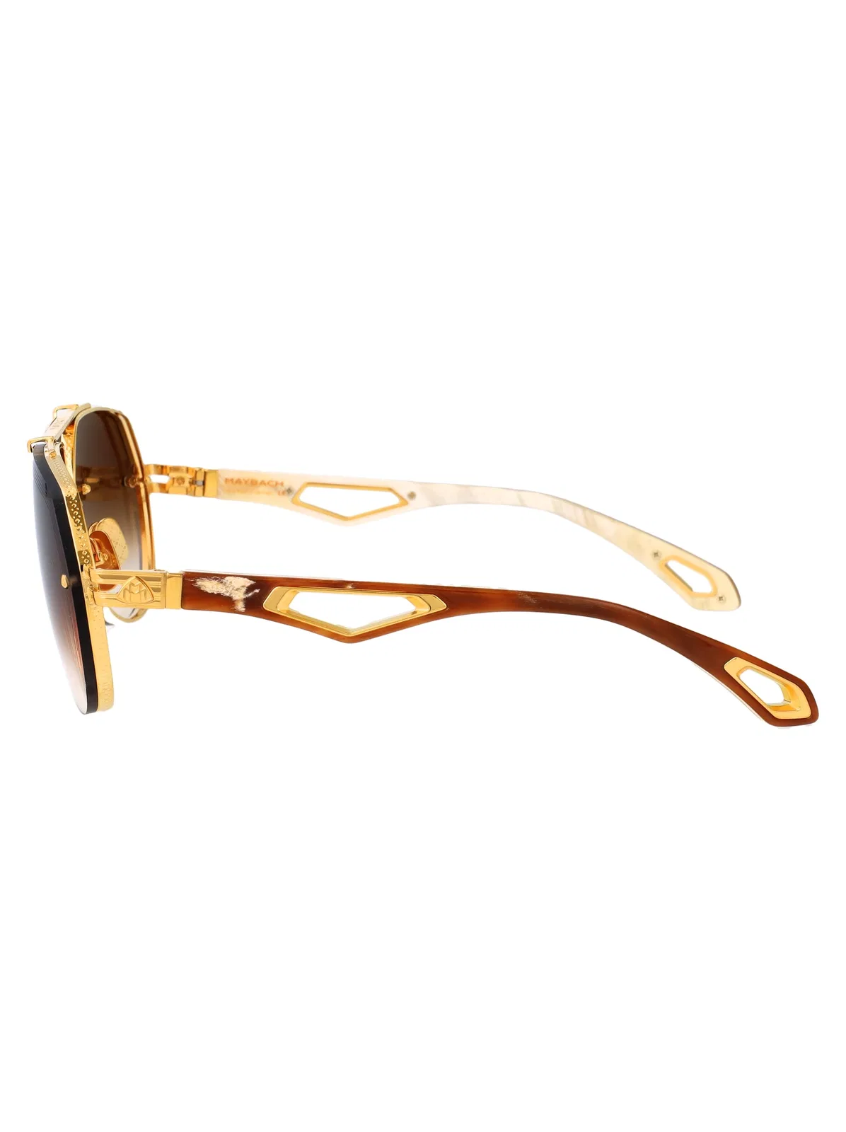 Maybach Eyewear Gold Plated Titanium Sunglasses