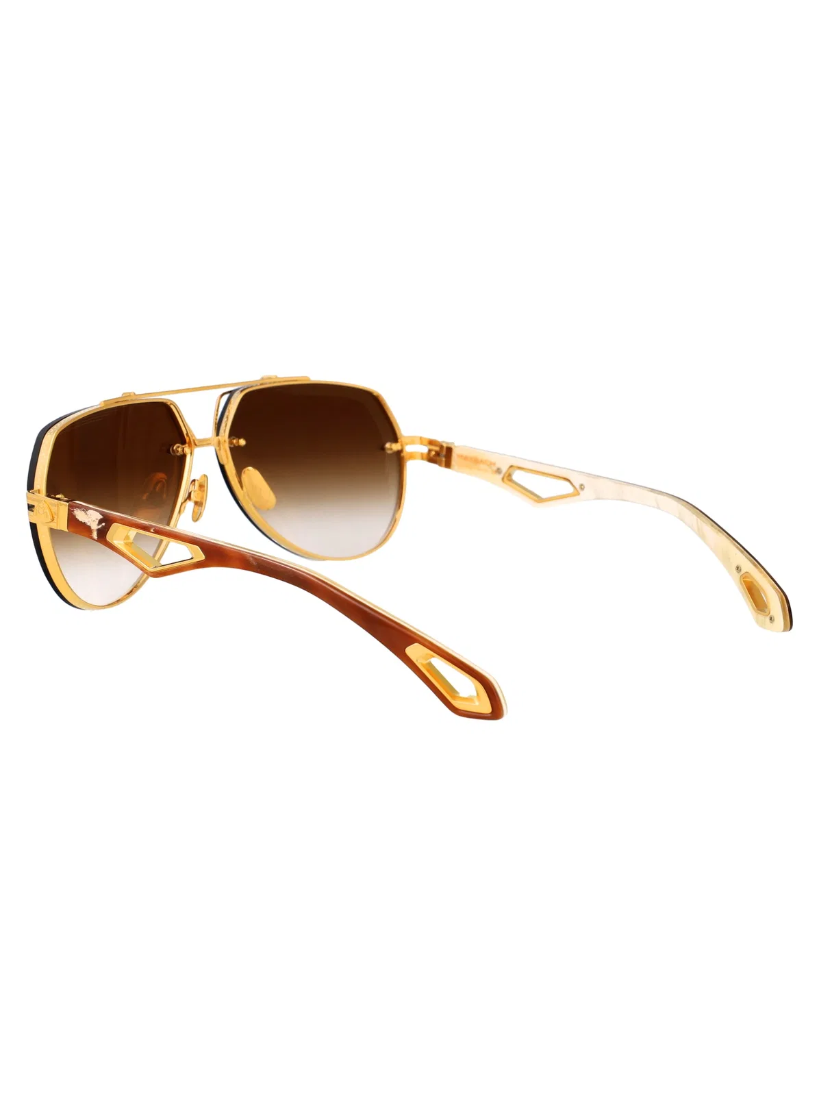 Maybach Eyewear Gold Plated Titanium Sunglasses