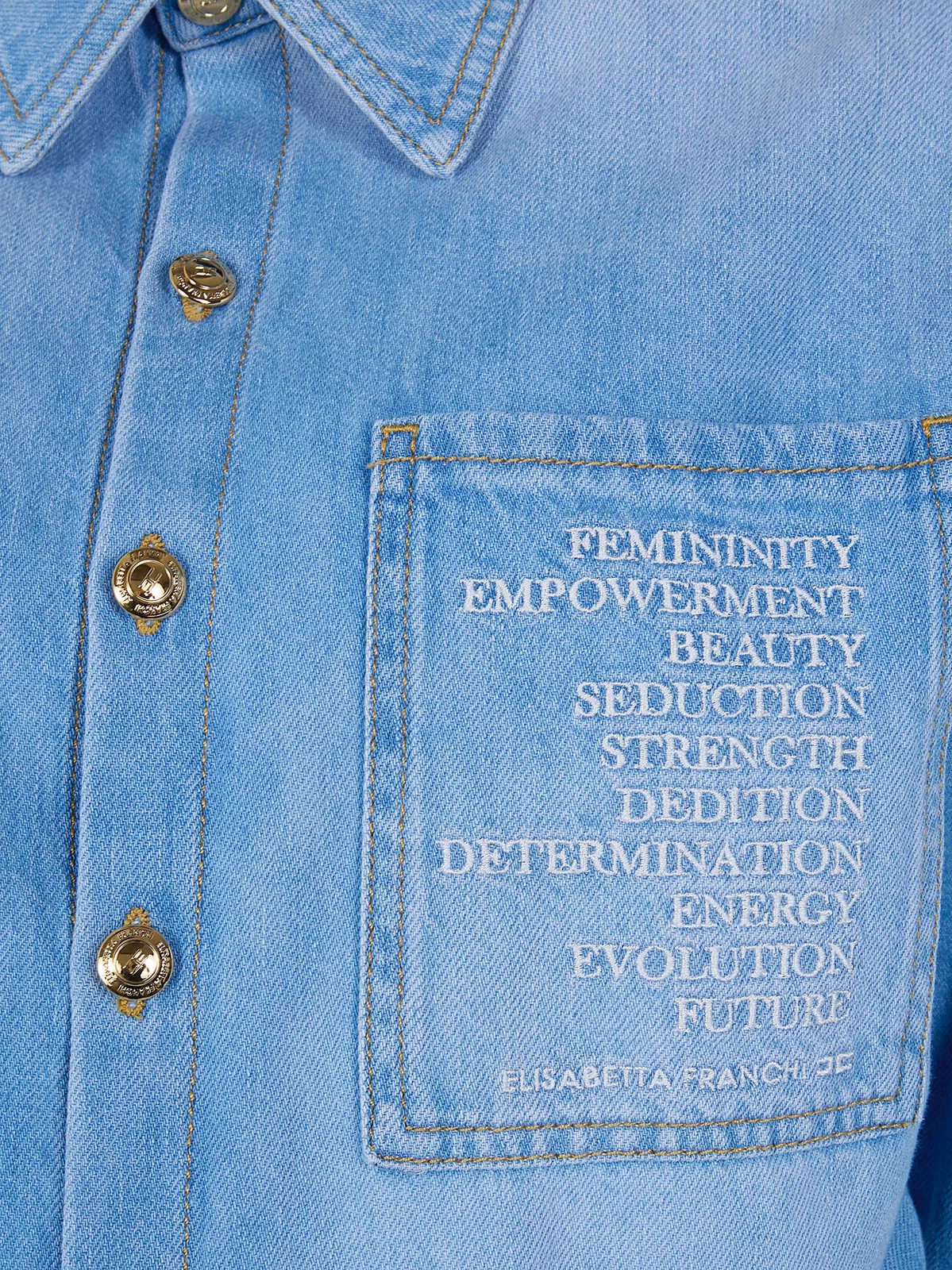 Elisabetta Franchi Overall Denim