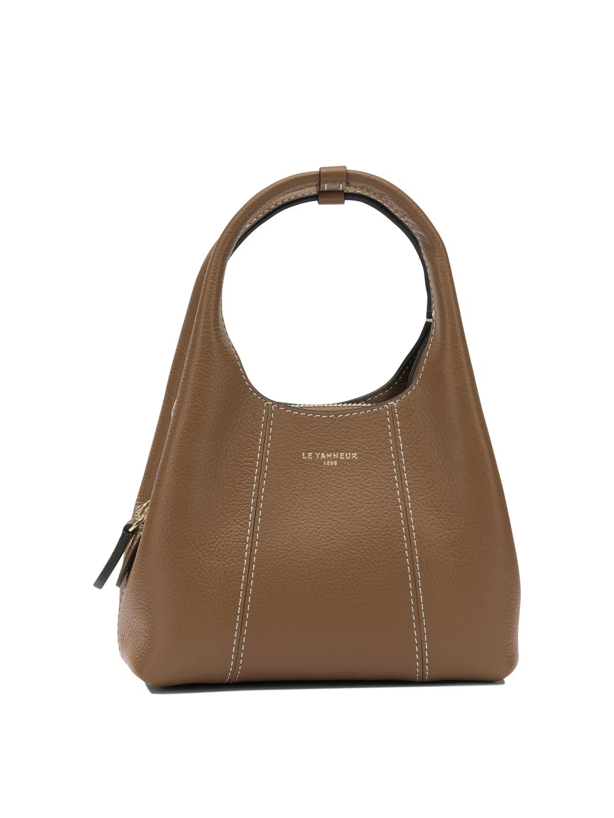Le Tanneur Brown Leather Handbag