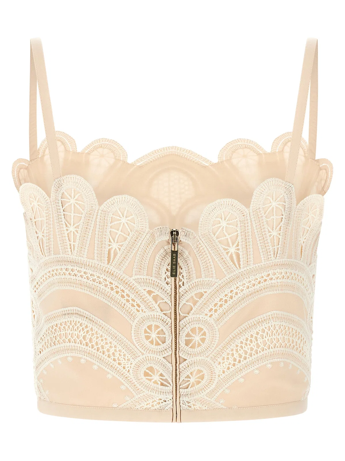 Elie Saab Macramé Bralette