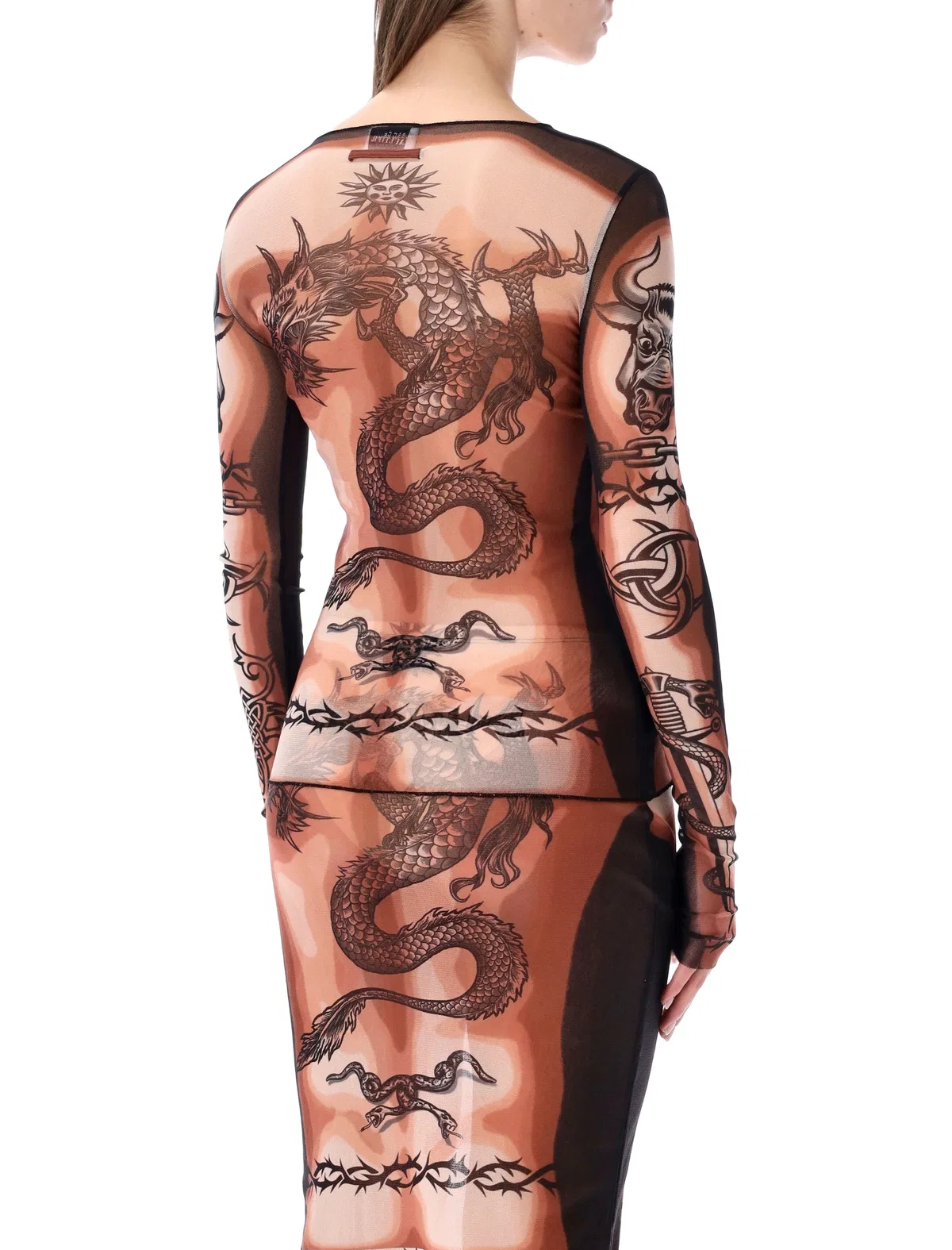 Jean Paul Gaultier Multicolour Polyamide Top