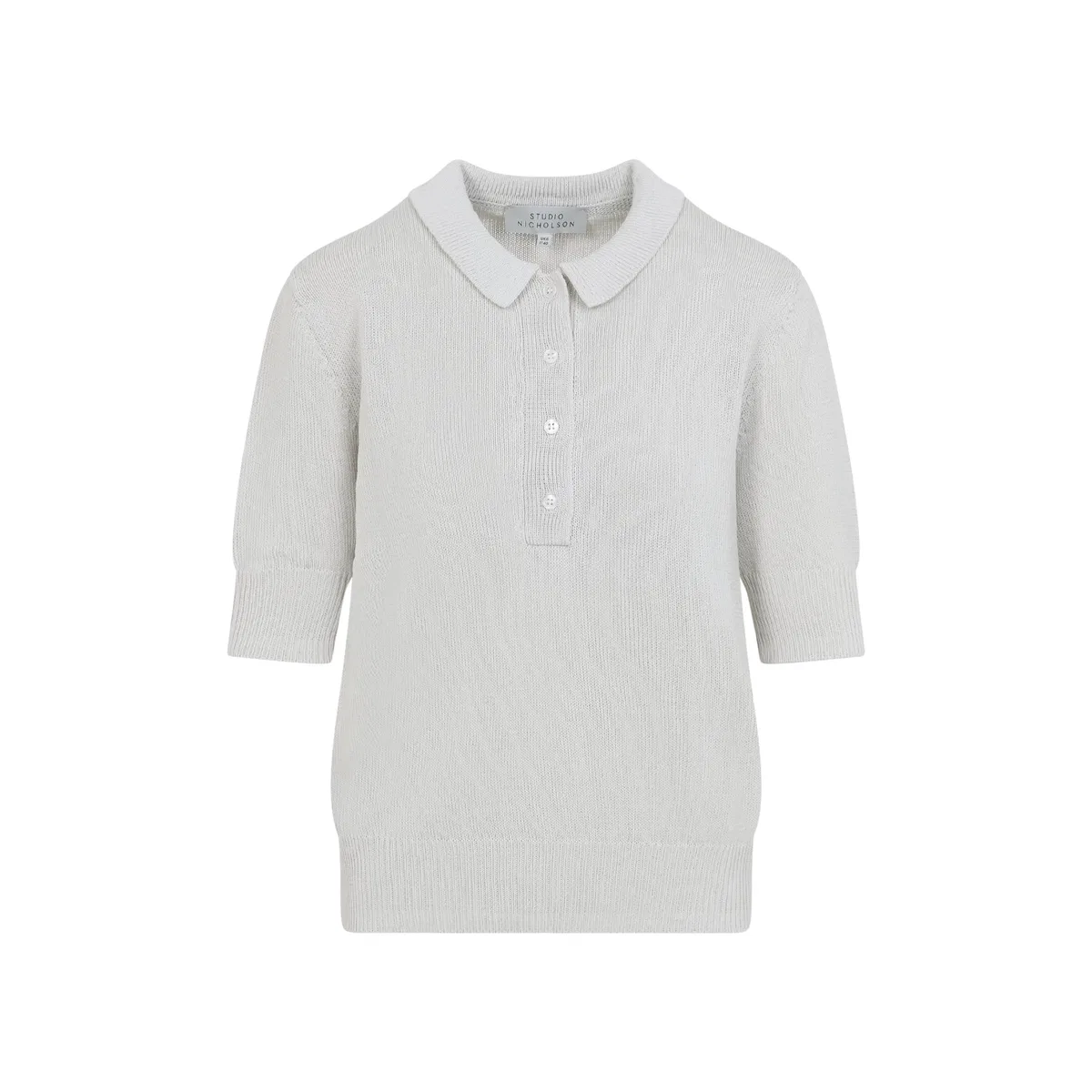 Studio nicholson Grey Tolsa Paper Polo