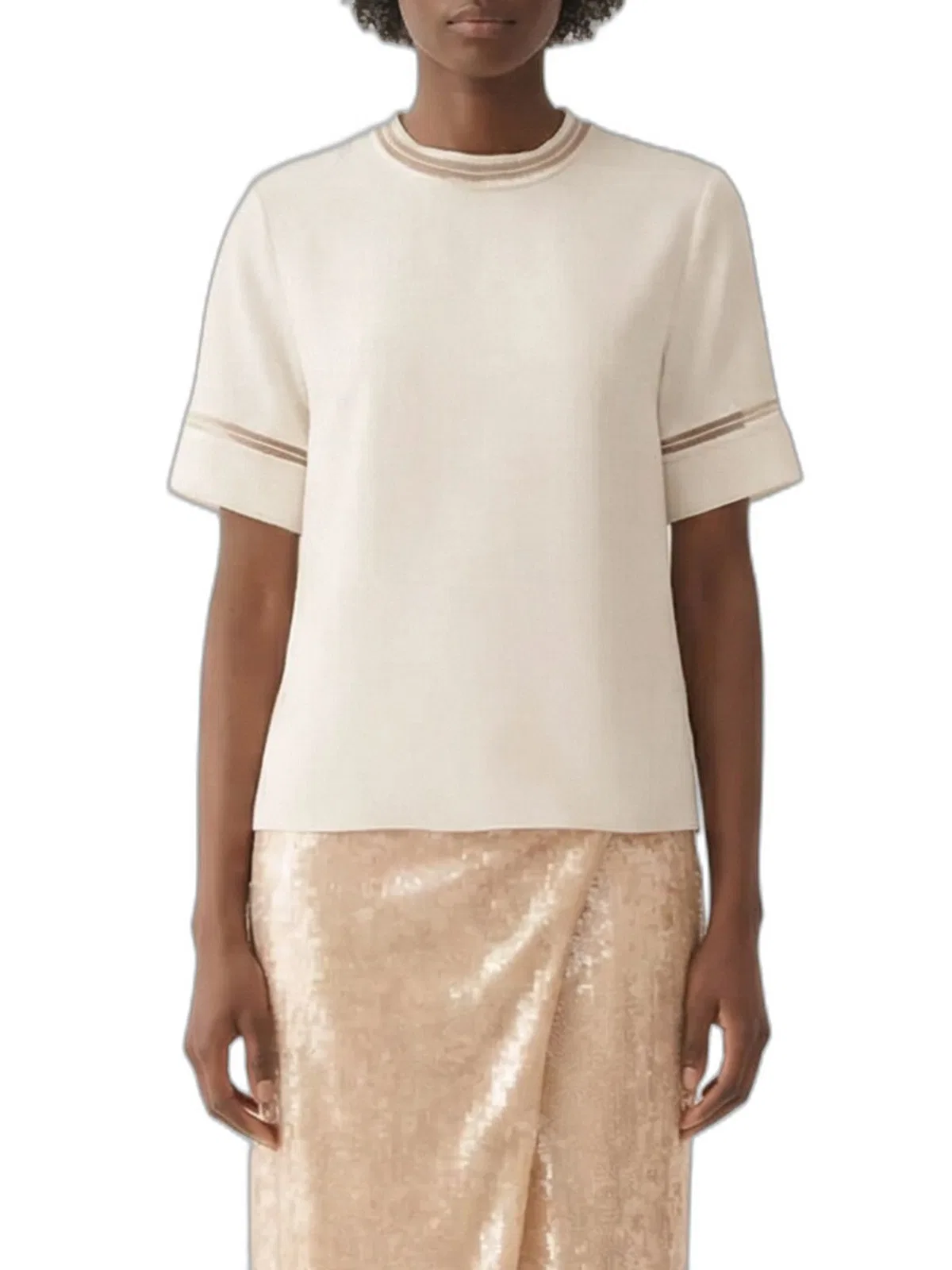 Fabiana Filippi Acetate Silk Top