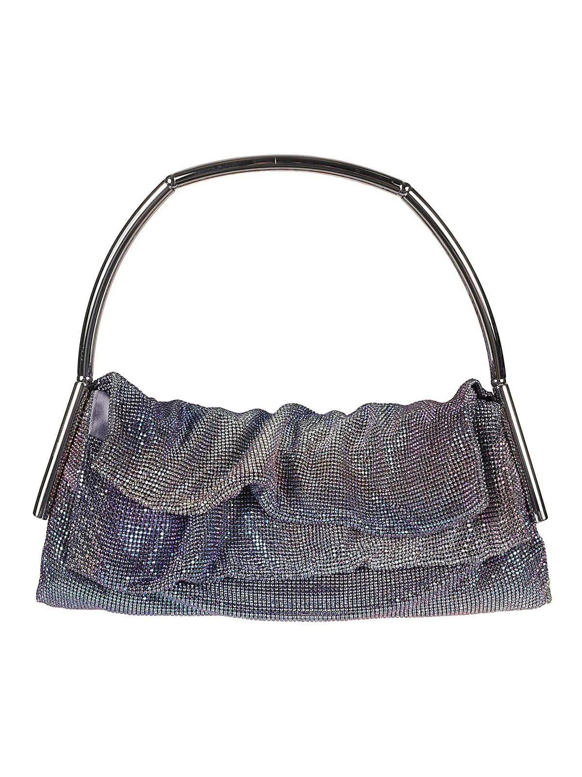 Benedetta Bruzziches Metal Spectre Gathered Satchel Bag
