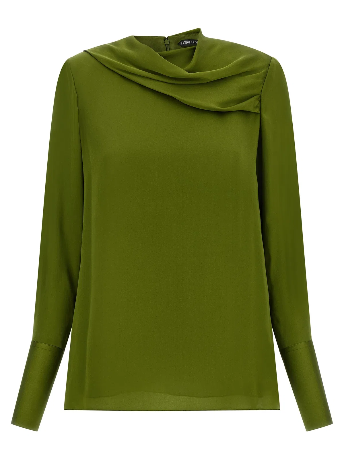 Tom Ford Draped Neck Blouse