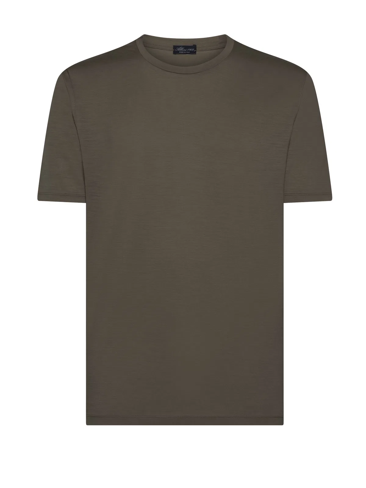 Albeni 1905 Mud T-Shirt In Merino Wool