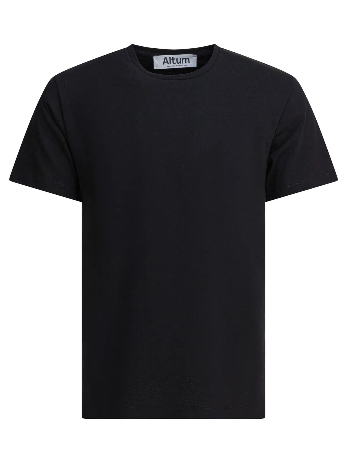 Altum Black Cotton T-Shirt