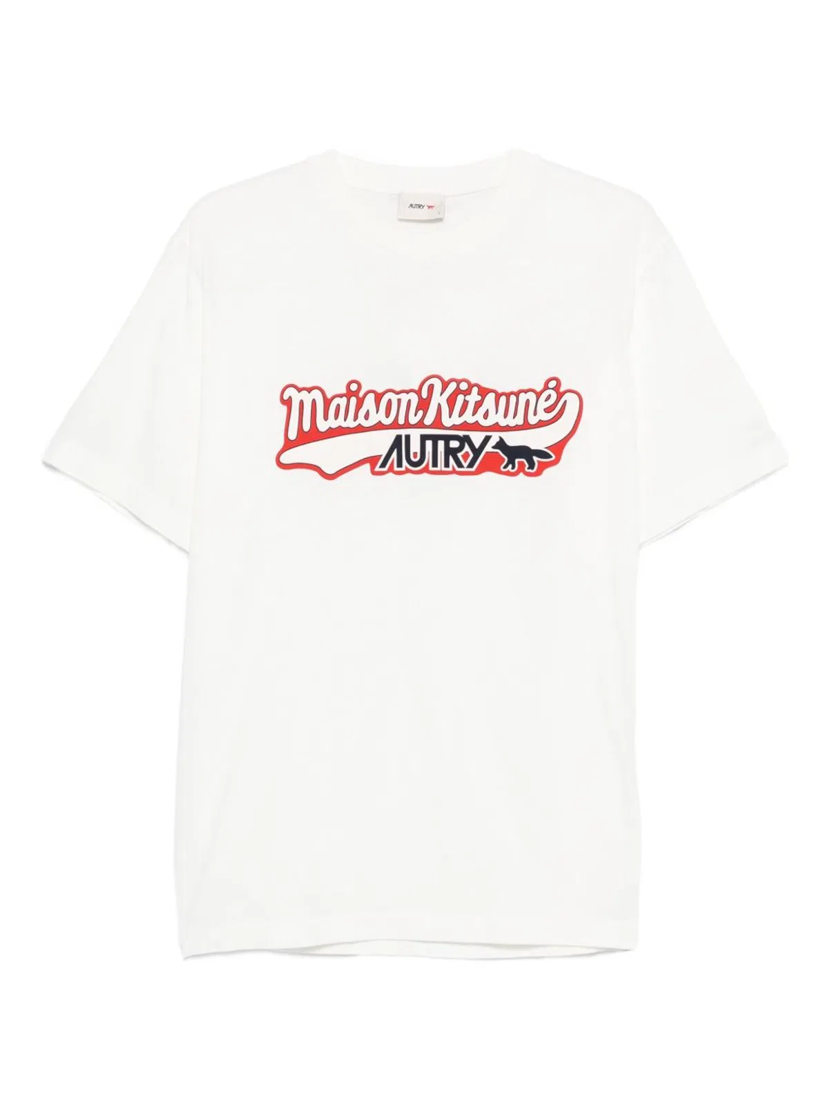Autry x Maison Kitsuné T-Shirt With Autry X Maison Kitsuné Logo