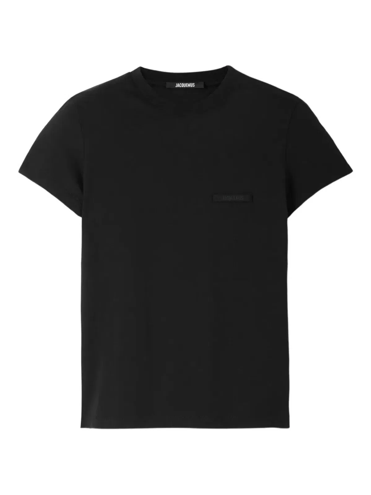 Jacquemus Black Le Grosgrain Cotton T-Shirt