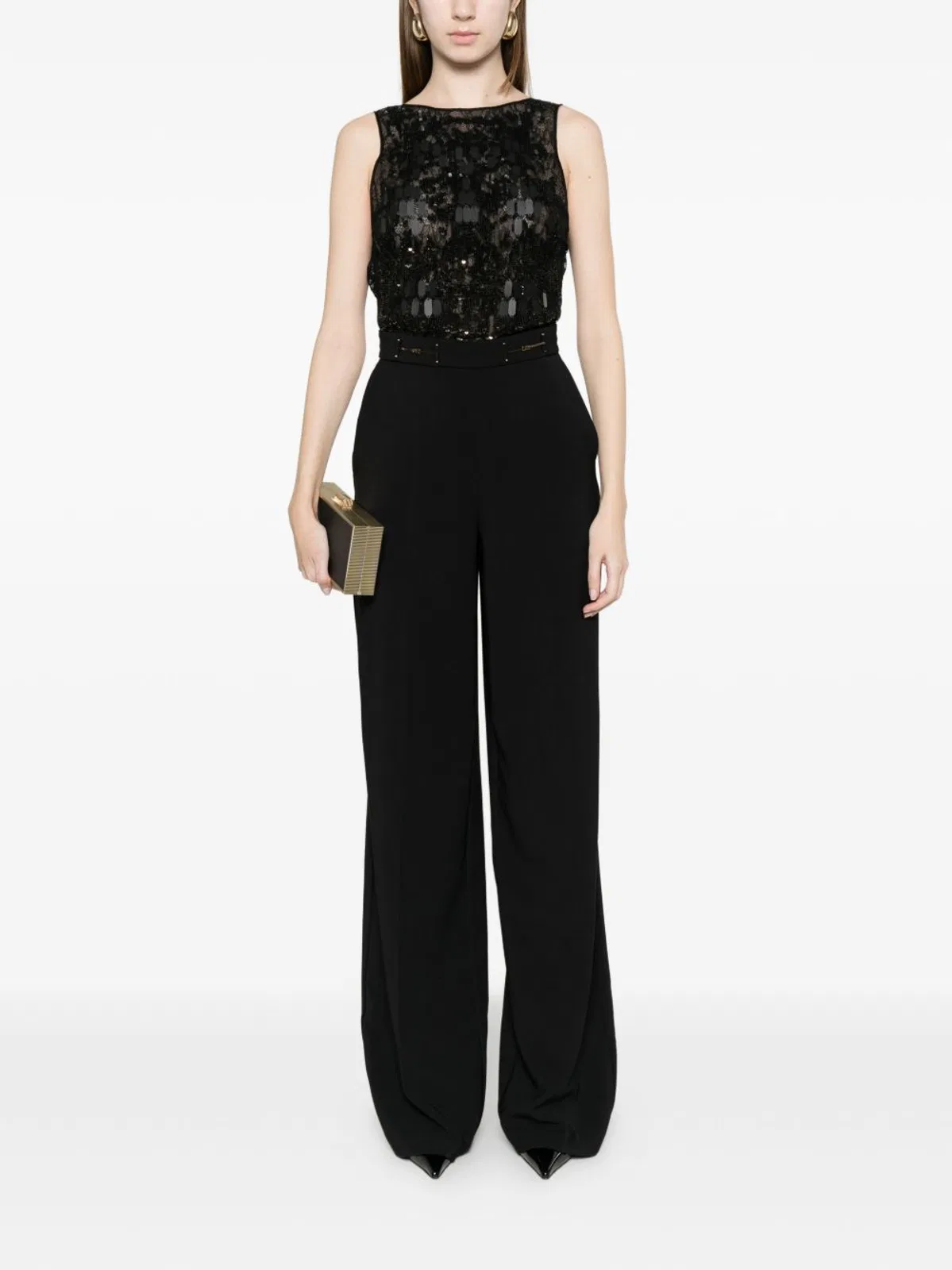 Elisabetta Franchi Long Jumpsuit