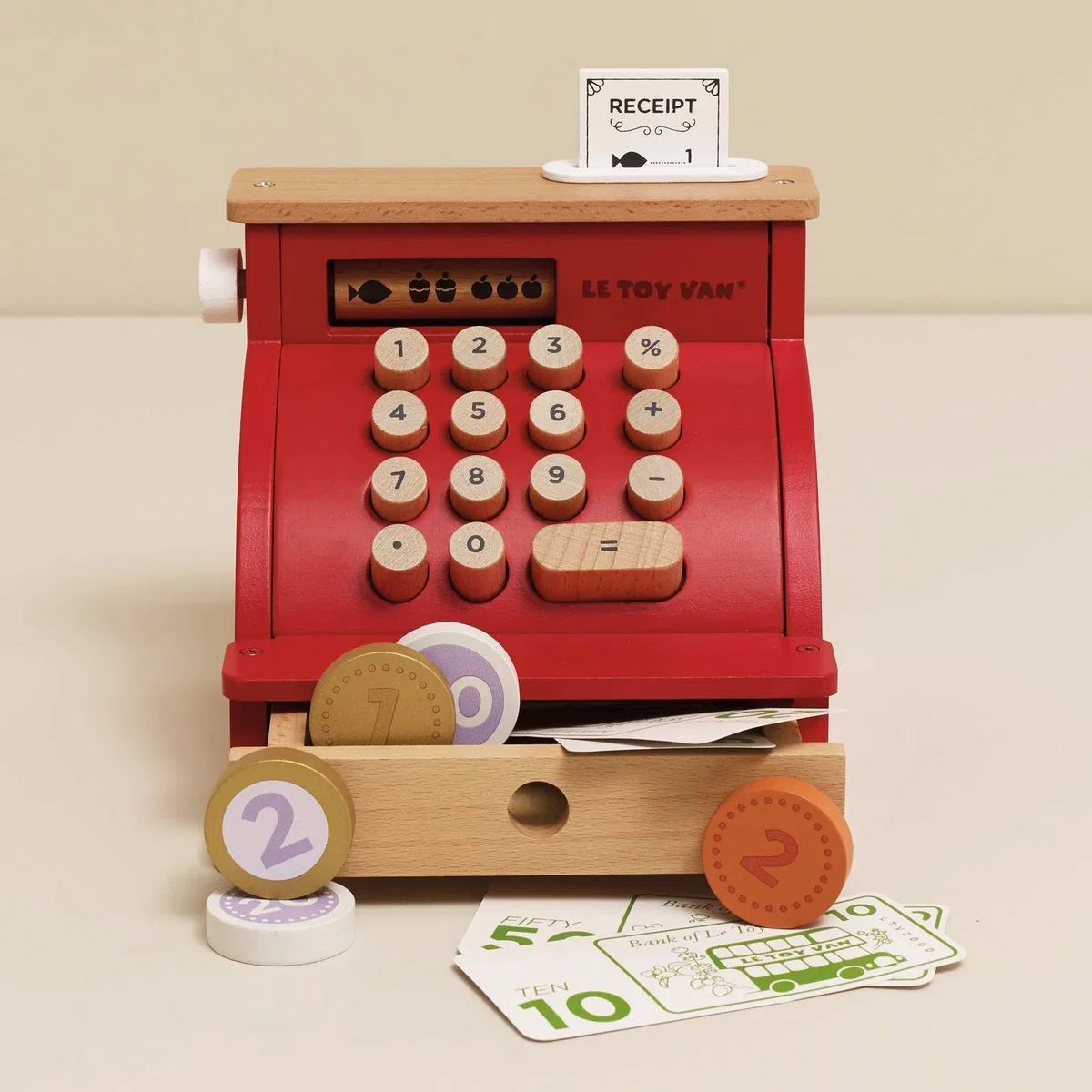 Le Toy van Retro-Style Cash Register