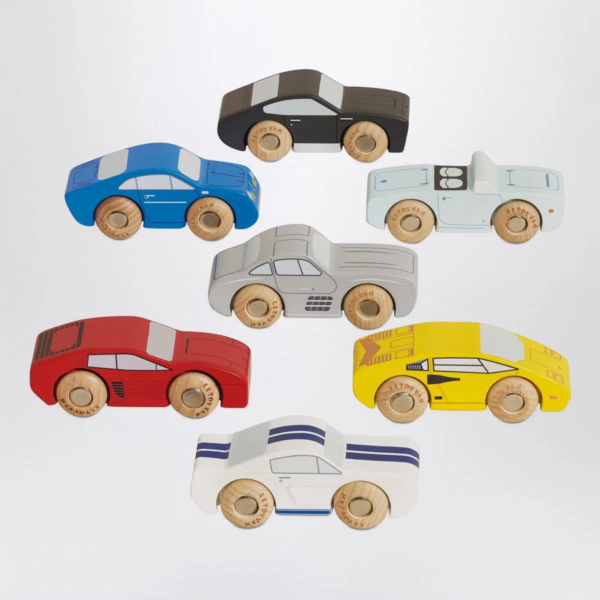 Le Toy van Educational Playset With Sports Cars