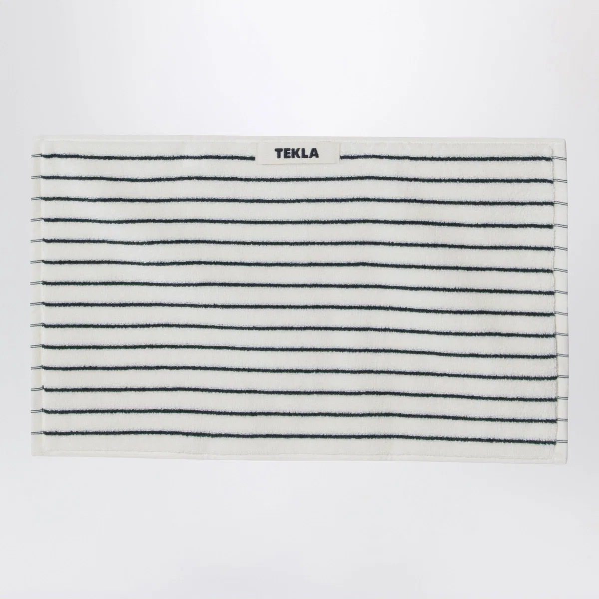 Tekla White Striped Guest Towel 30X50