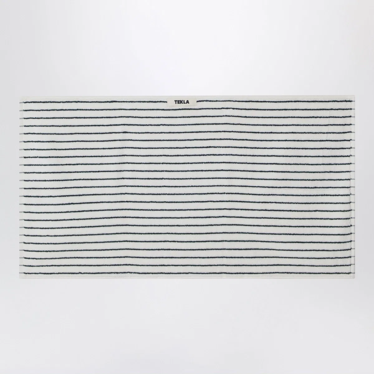 Tekla White Striped Towel 50X90