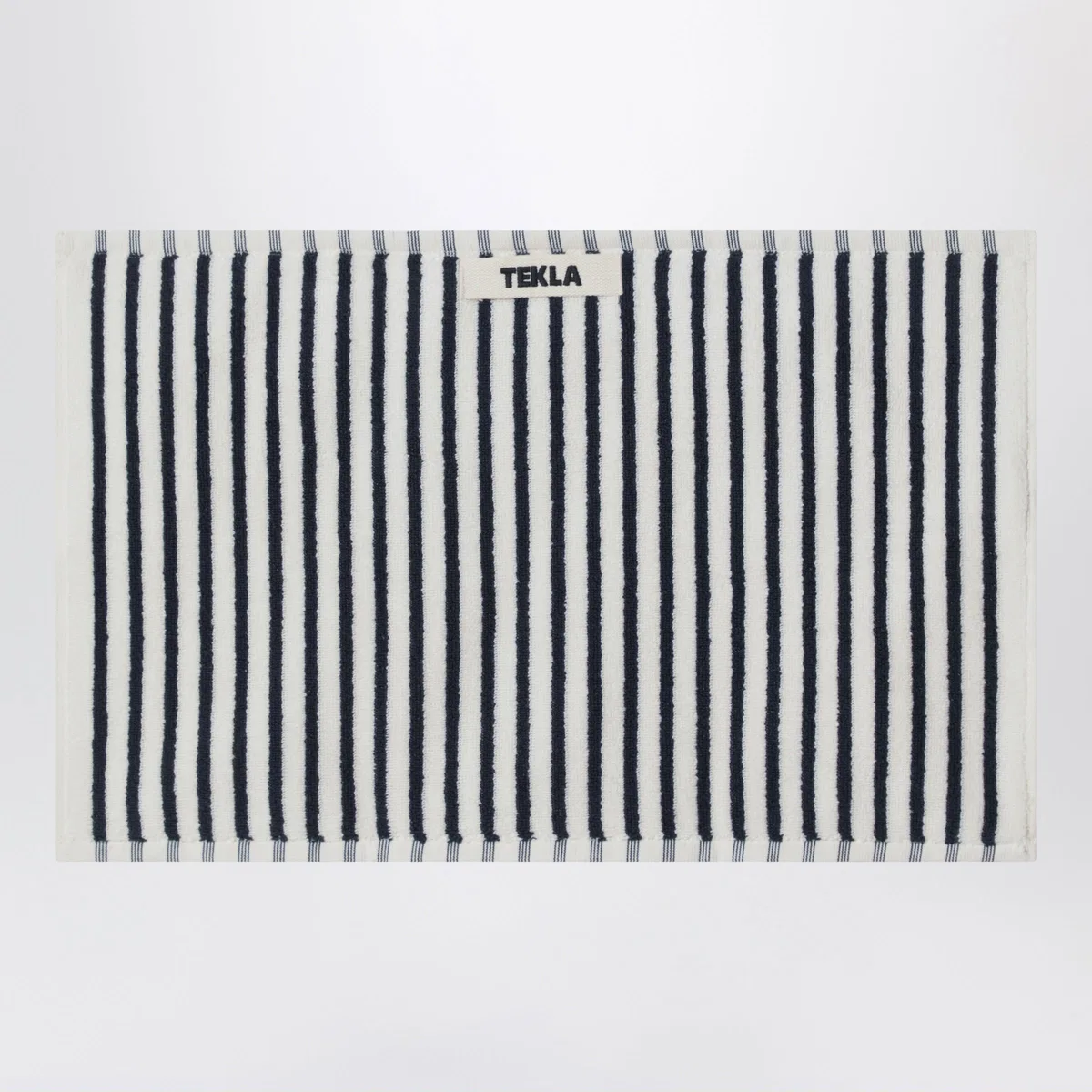 Tekla White Striped Guest Towel 30X50
