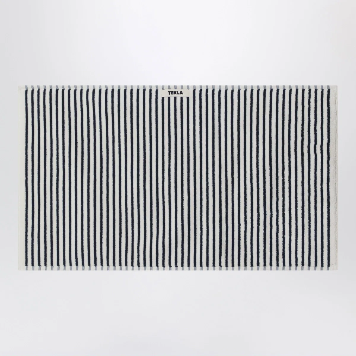 Tekla White Striped Towel 50X90