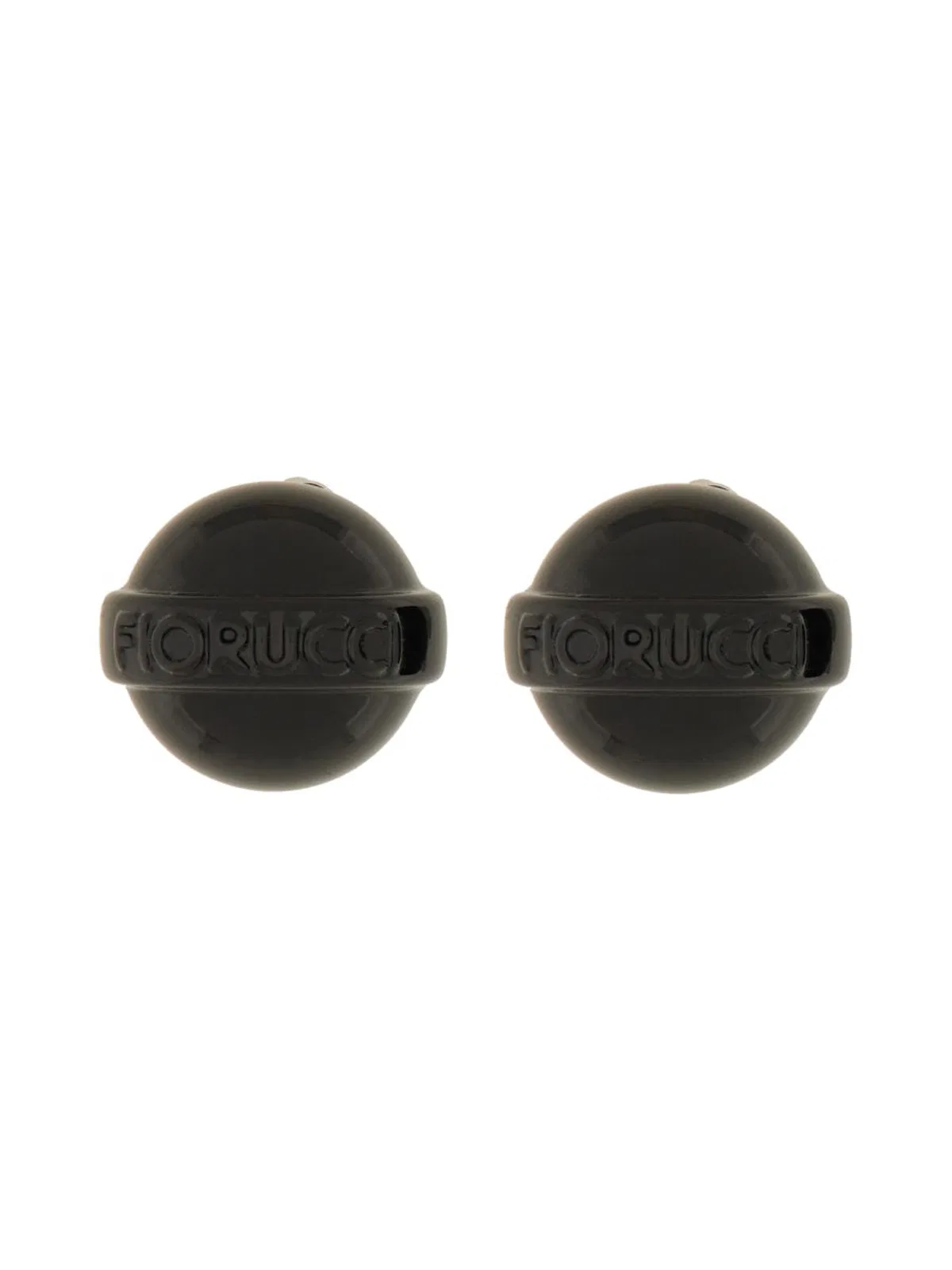 Fiorucci Glossy Black Mini Lollipop Earring