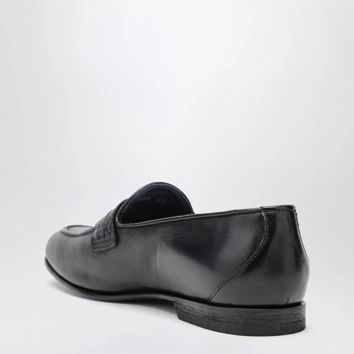 Sturlini Savio Navy Blue Leather Loafers