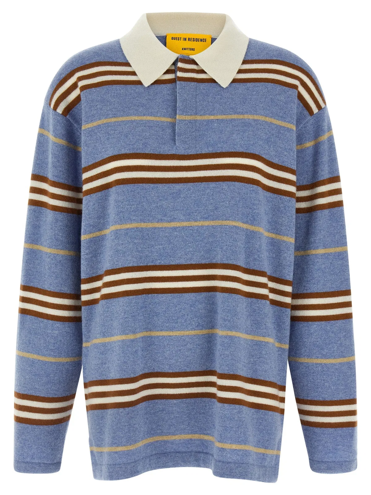 Guest In Residence 'Striped Rugby' Polo Shirt